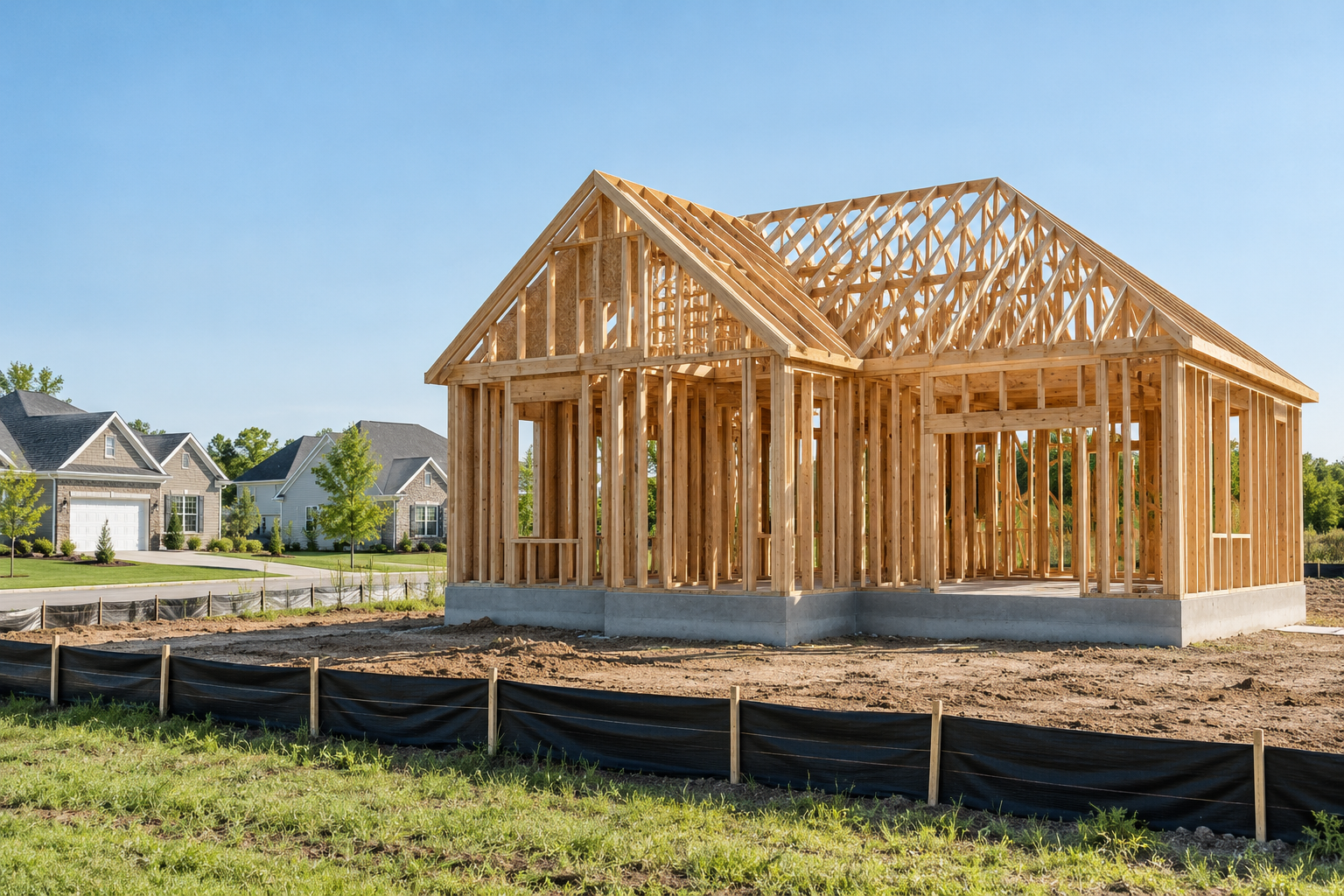 NAHB: Single-Family Housing Permits Down 2.6% Through August