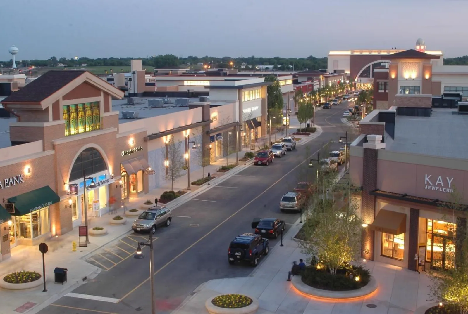 Vista de Bolingbrook, Illinois: Downtown Bolingbrook
