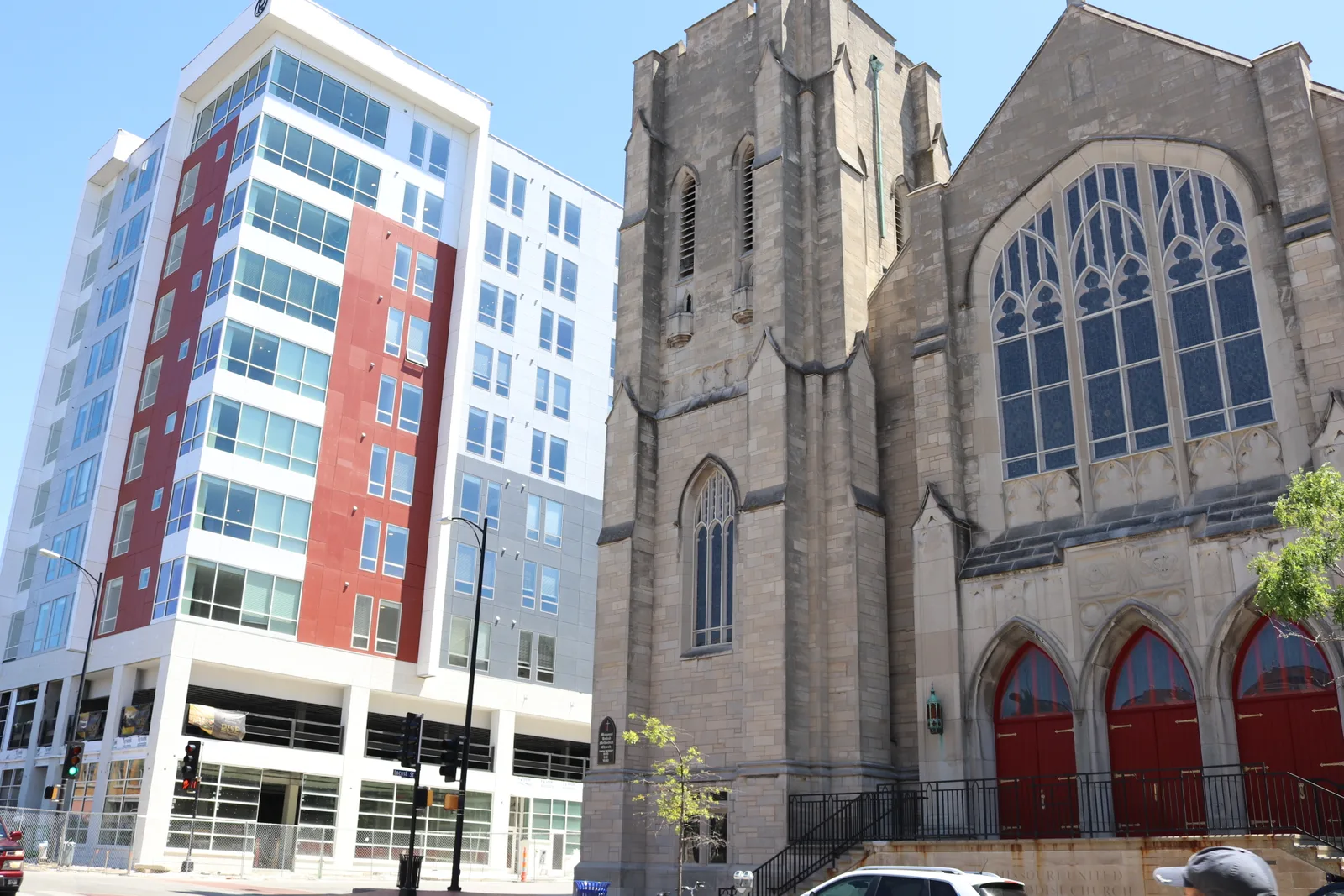 Columbia, Missouri 当地景观:Columbia MO downtown area 2017