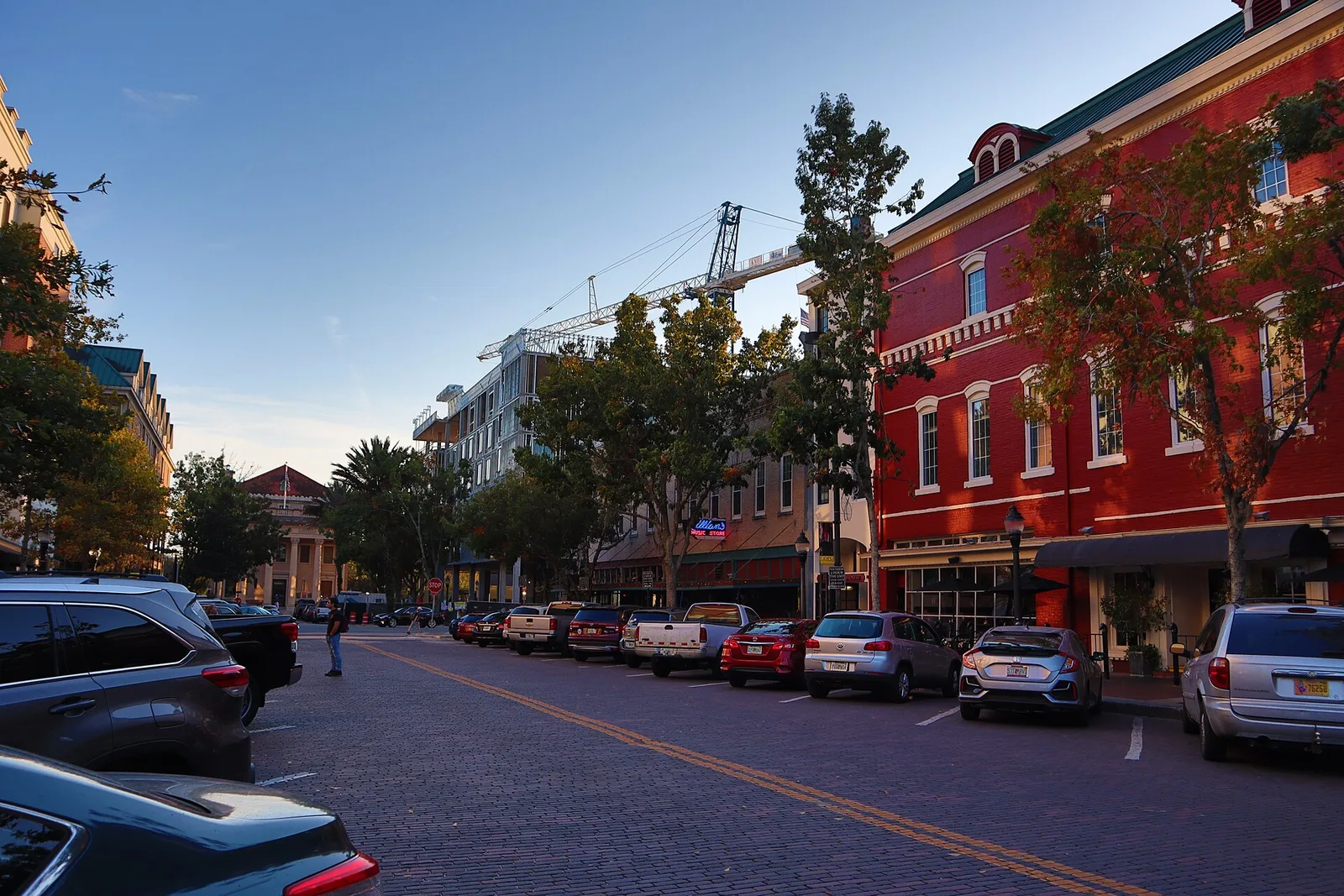 Vista de Gainesville, Florida: Gainesville, FL Downtown