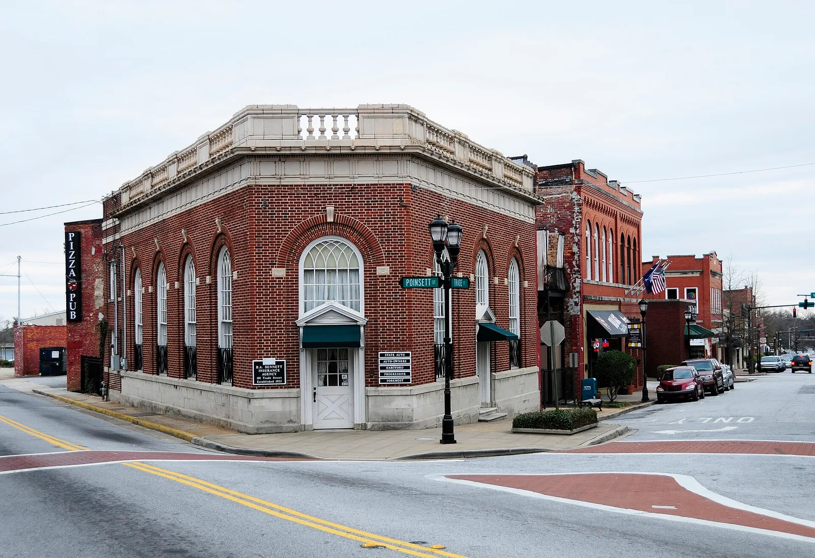 Vista de Greer, South Carolina: Greer Downtown Historic District