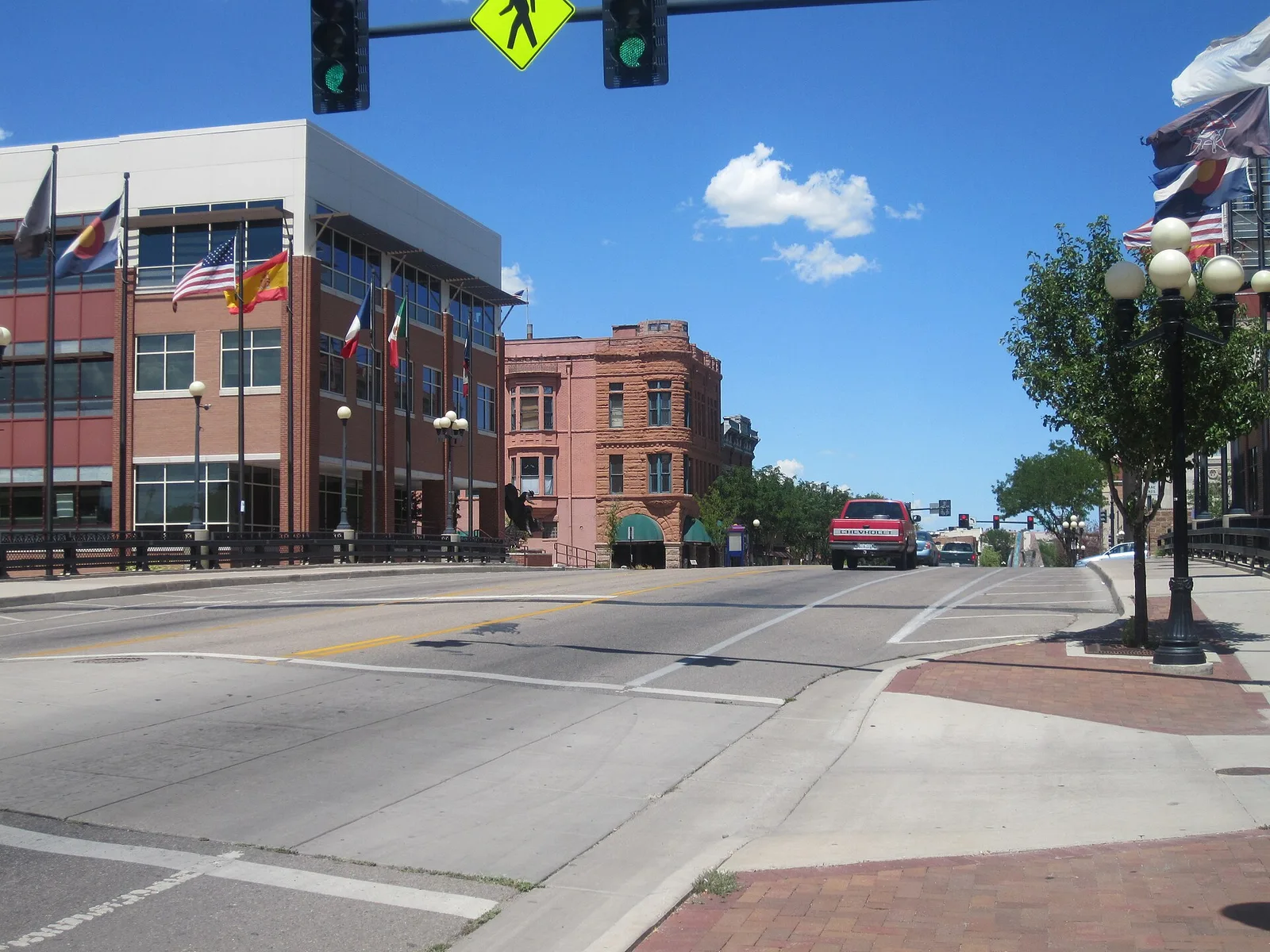 Pueblo, Colorado 当地景观:Glimpse of downtown Pueblo, CO IMG 5119