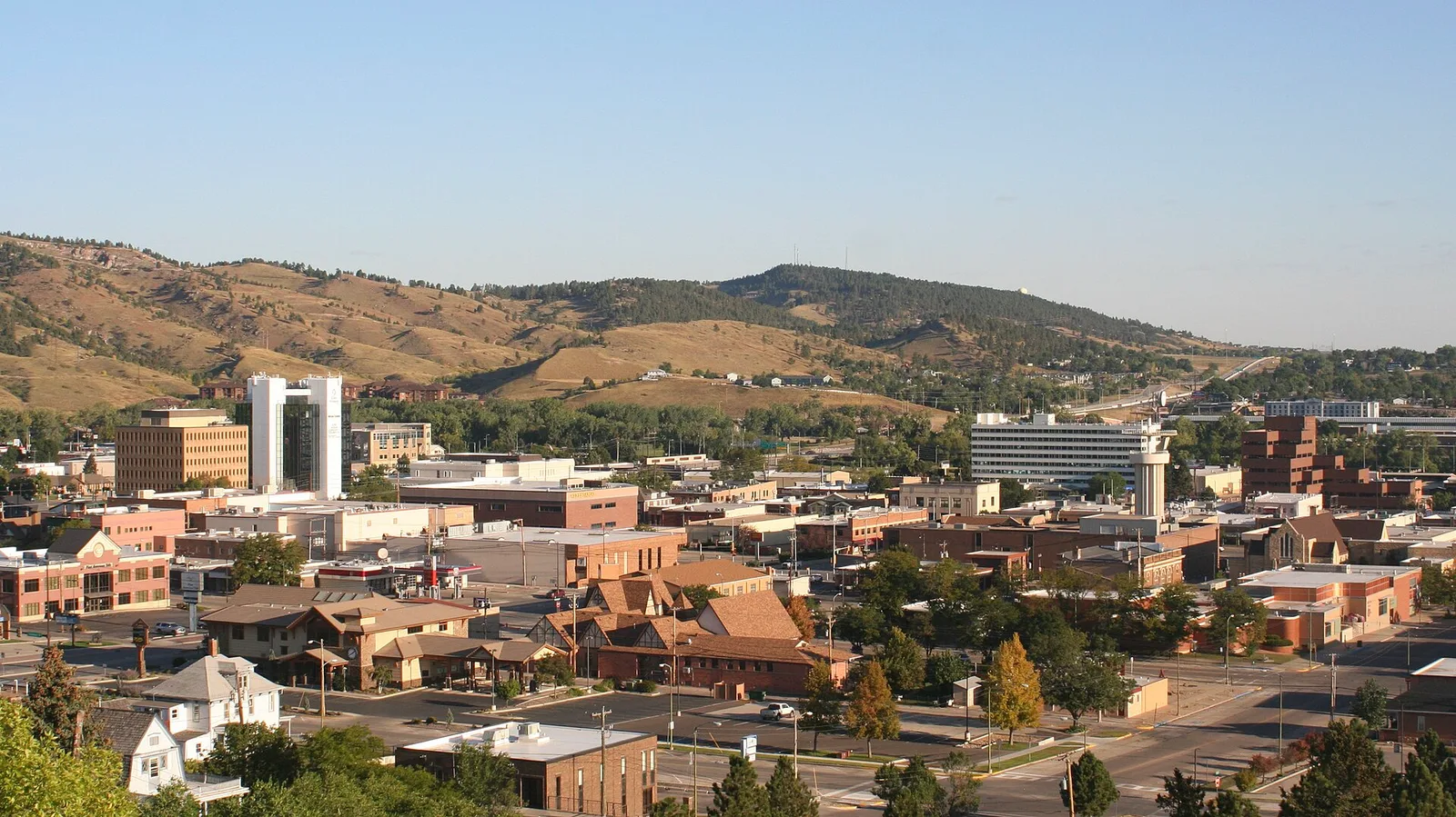 Vista de Rapid City, South Dakota: Rapid City Skyline (2022)