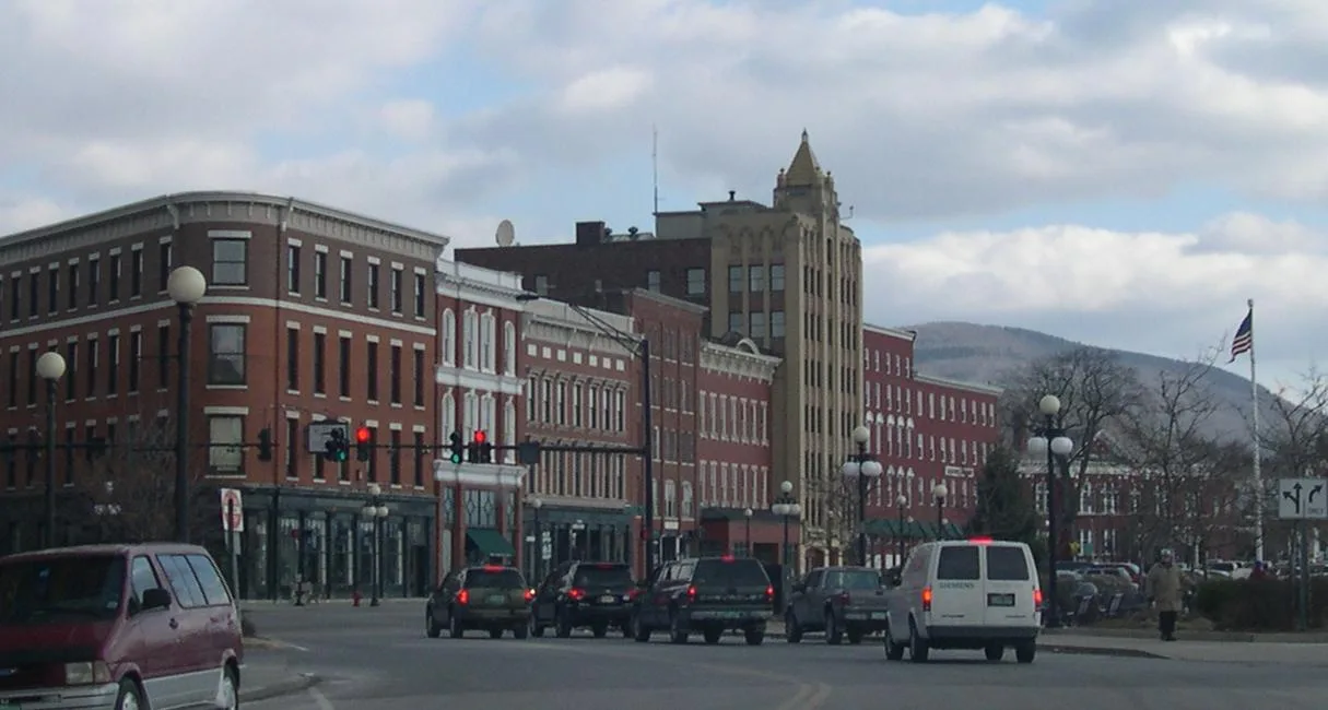 Rutland, Vermont 当地景观:Downtown Rutland, Vermont