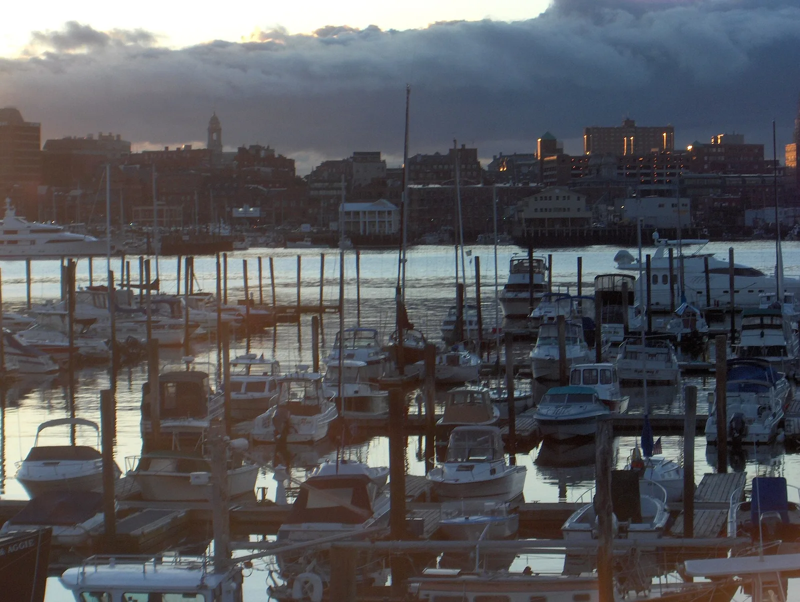 Vista de South Portland, Maine: South Portland Marina