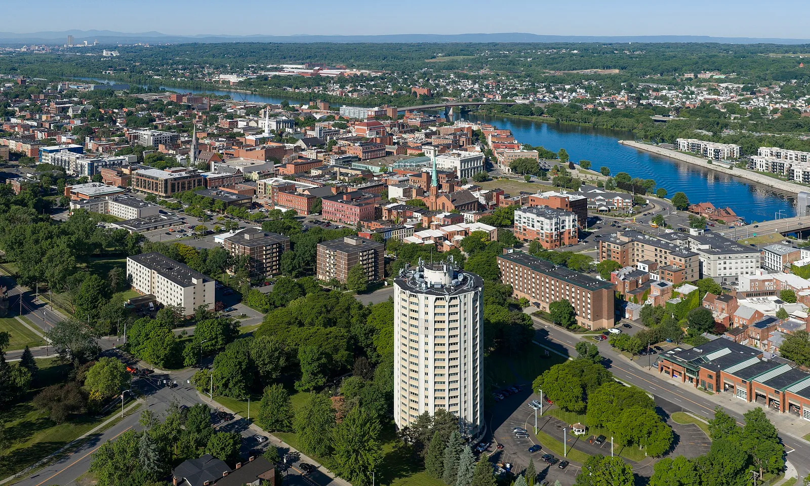 Vista de Troy, New York: Troy, New York