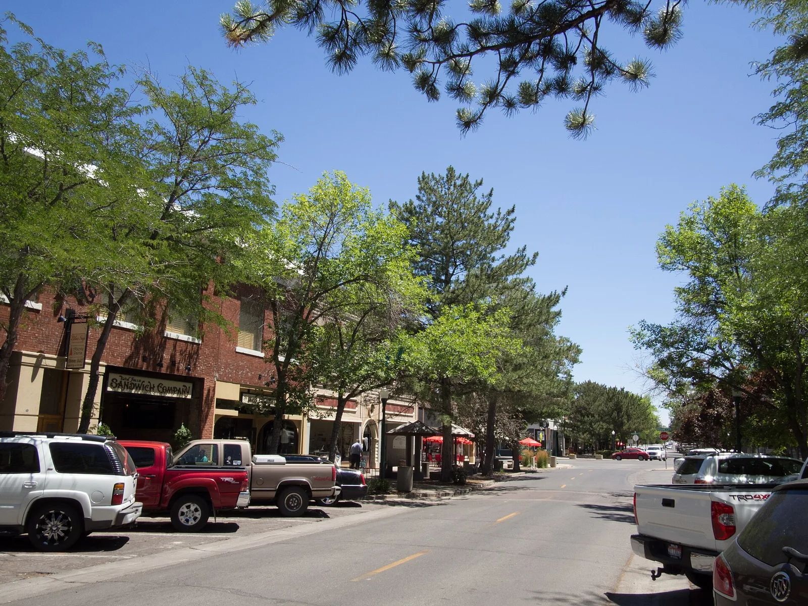 Vista de Twin Falls, Idaho: Downtown Twin Falls, ID