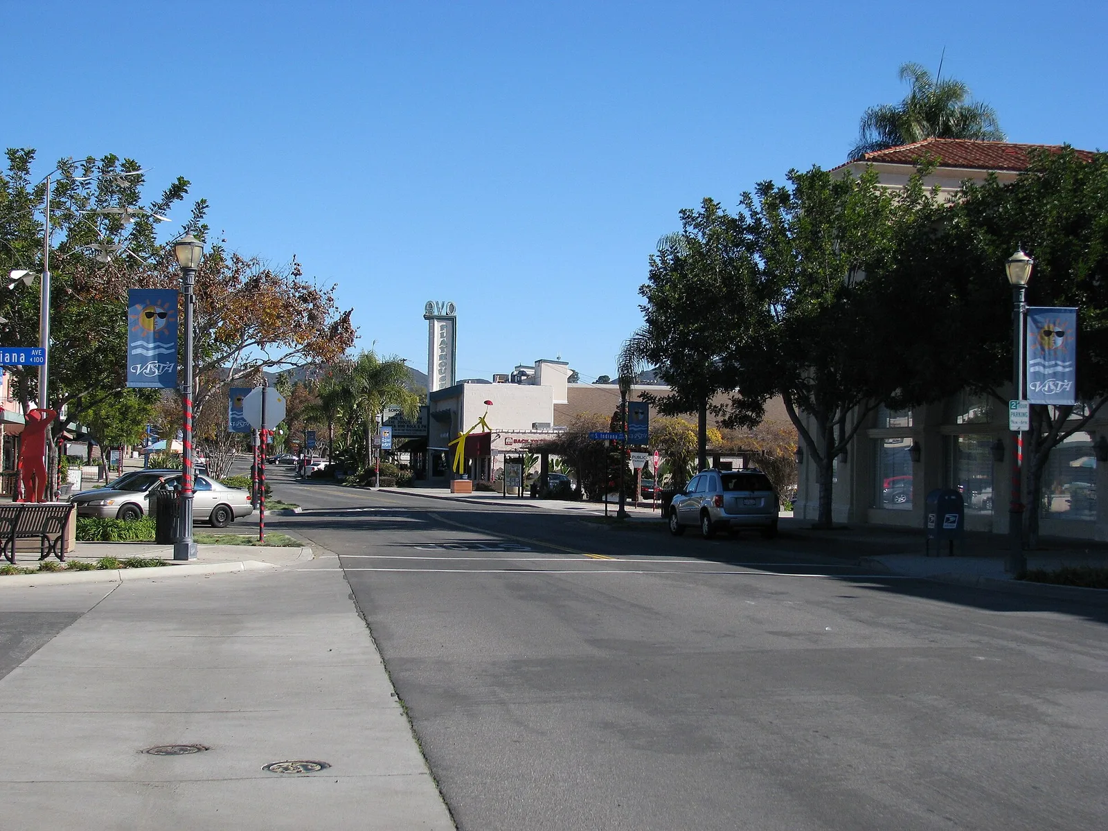 Vista, California: Downtown Vista