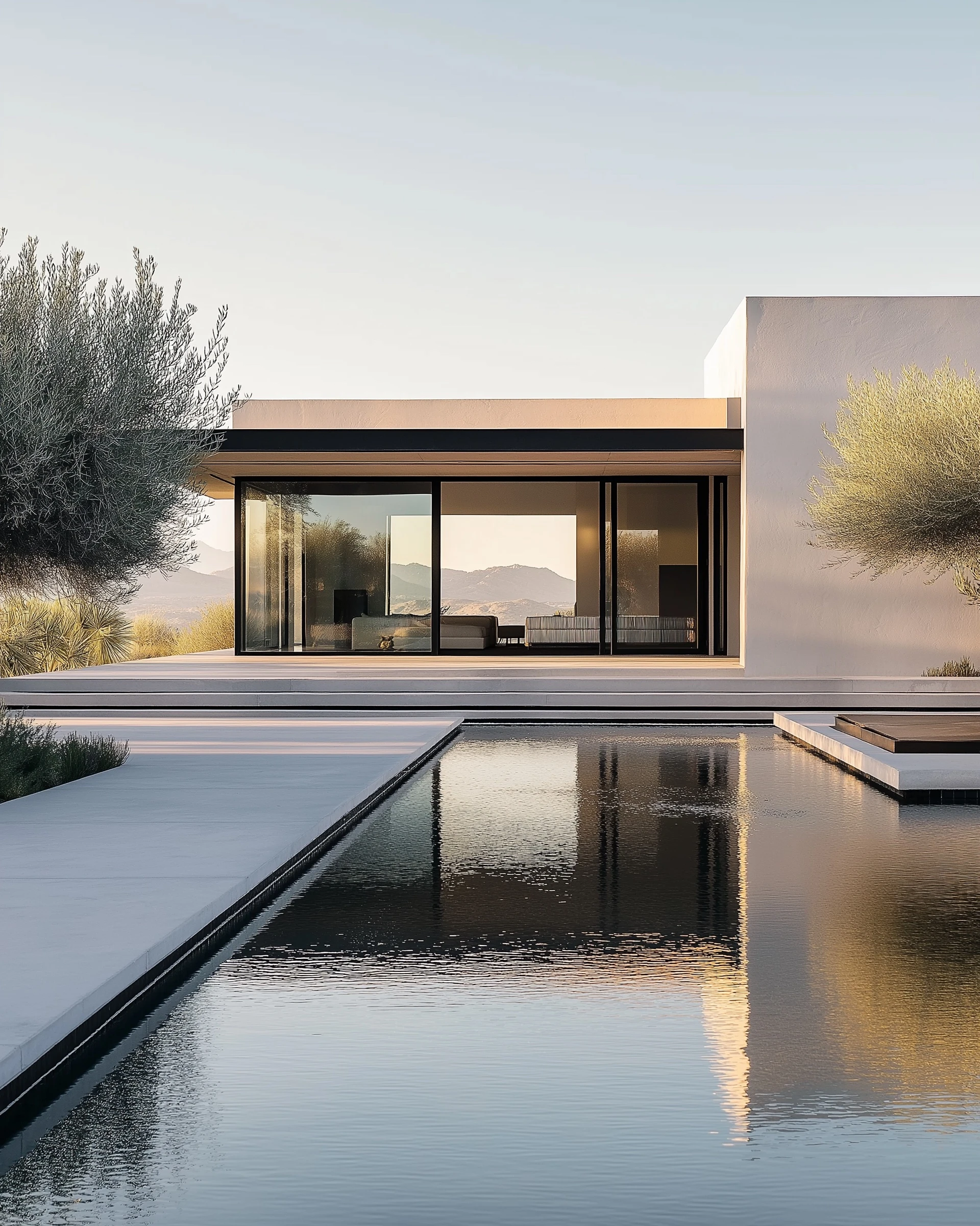 Minimalist house background