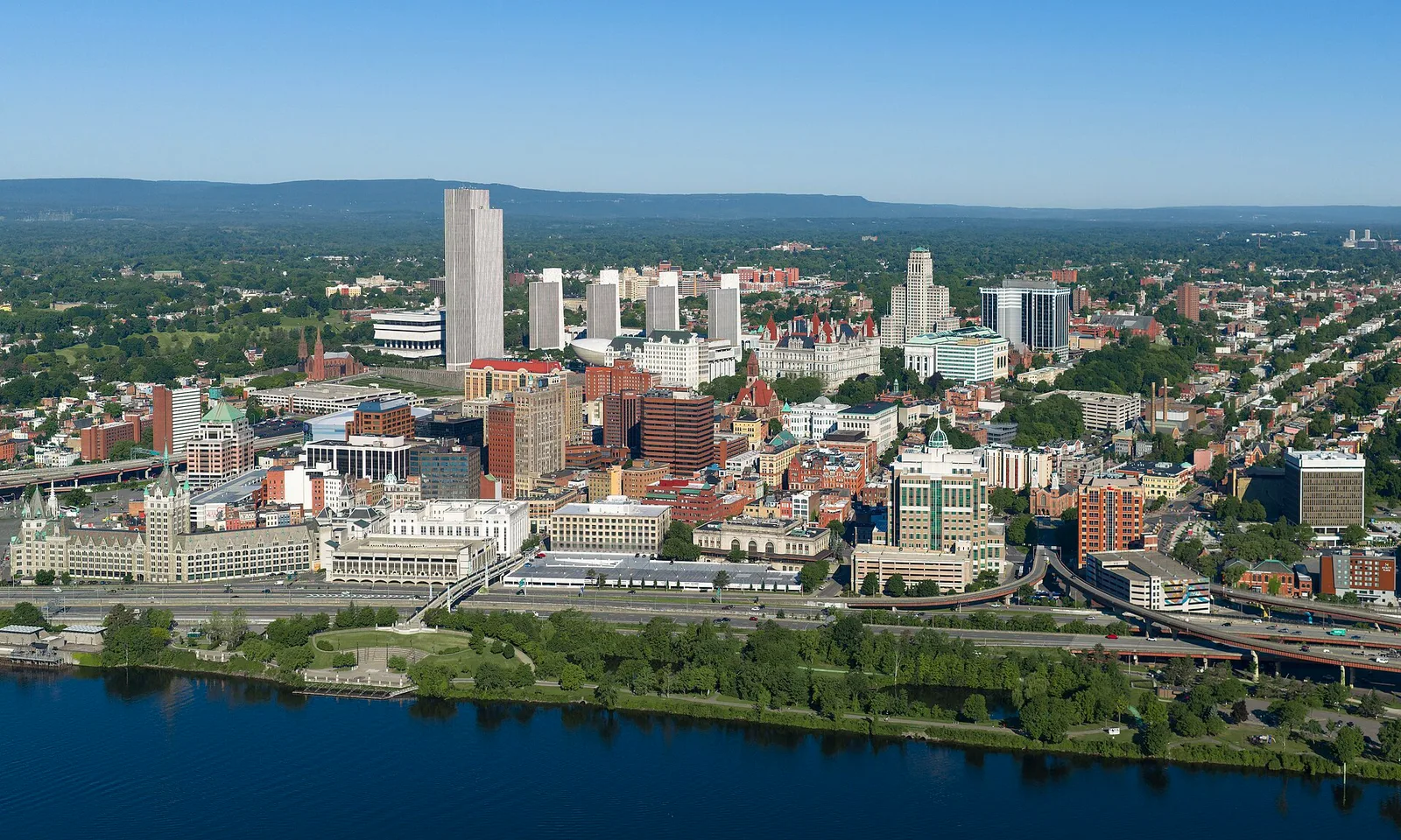 Vista de Albany, New York: Albany, New York