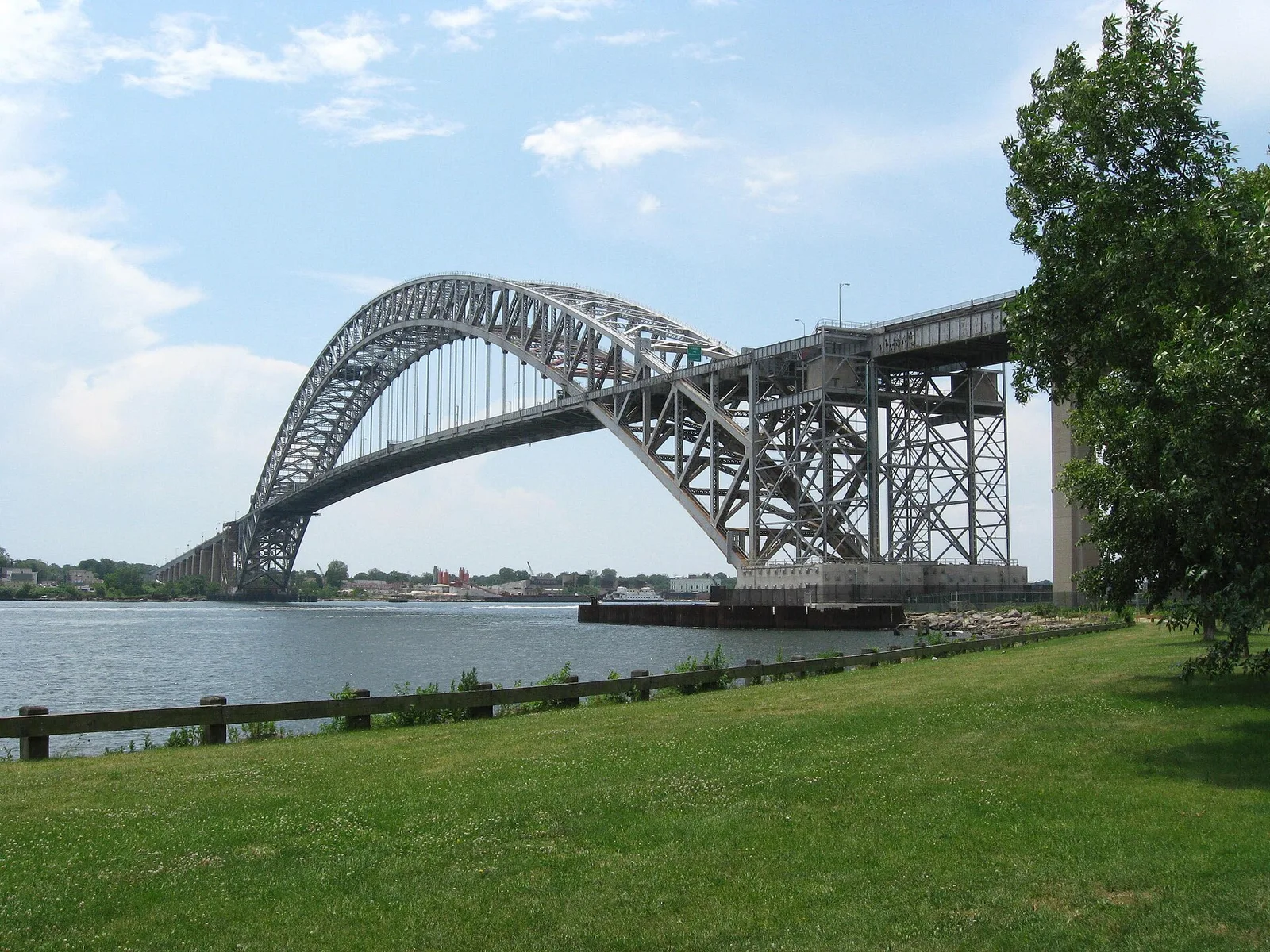 Bayonne, New Jersey: Bayonne Bridge Collins Pk jeh