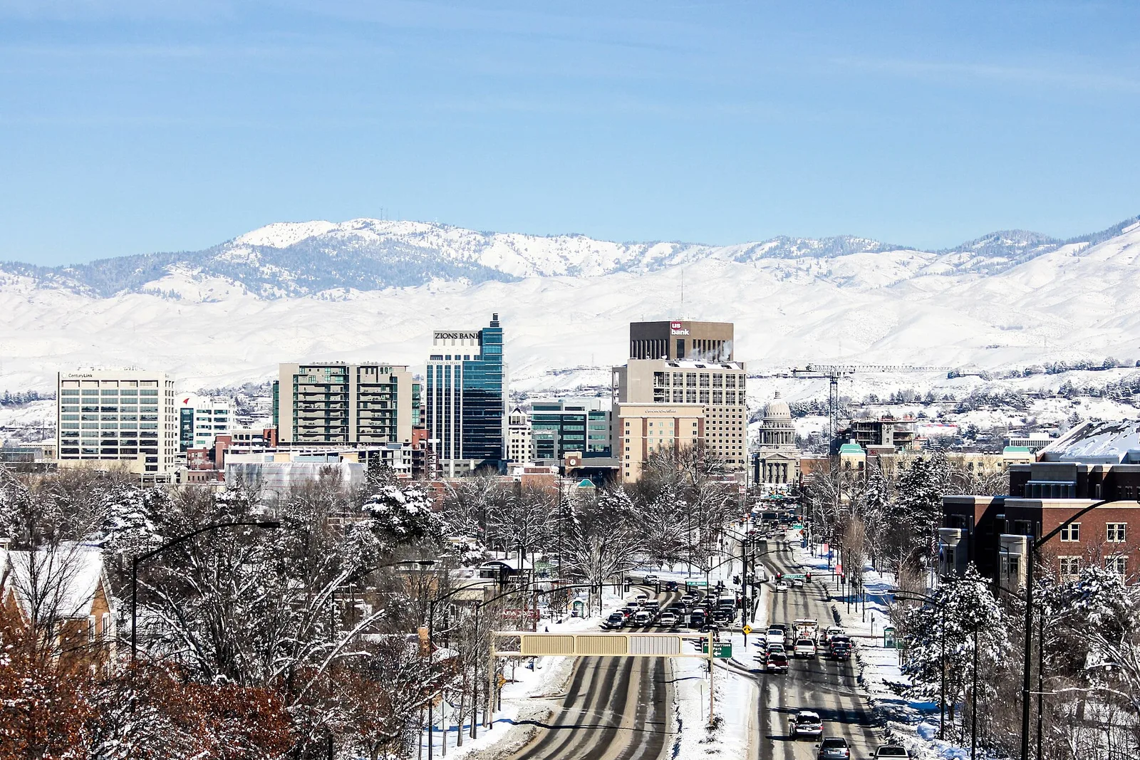 Boise City, Idaho: Boise Metro Chamber of Commerce photo to share - winter 2017