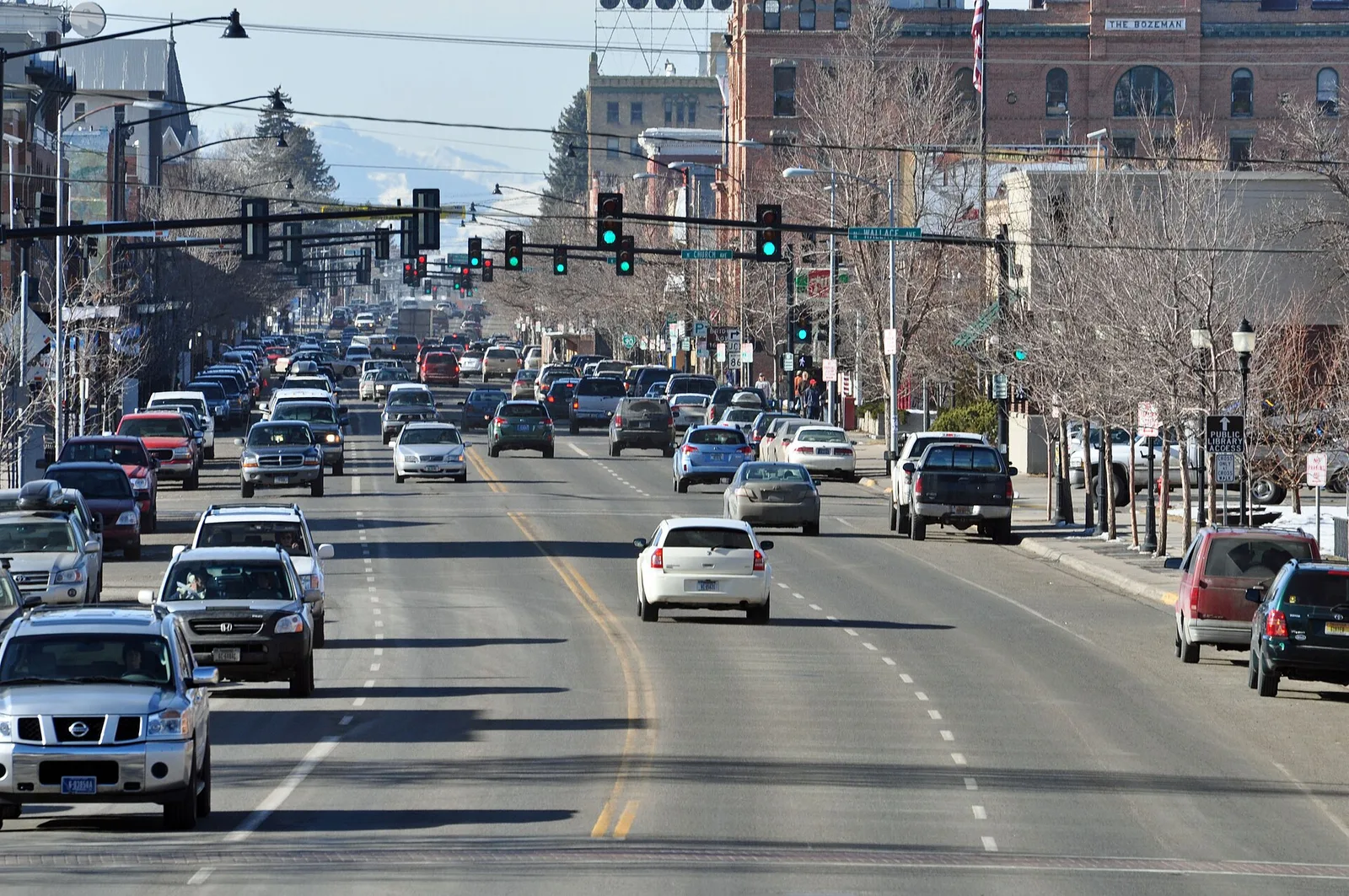 Bozeman, Montana: BozemanMainStreetEast2011