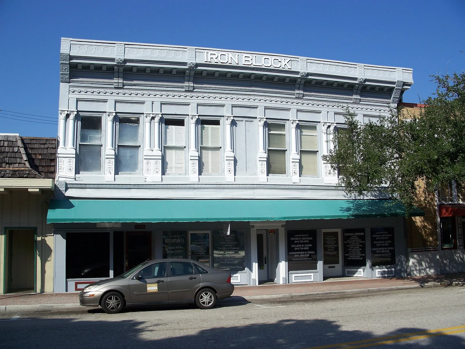 Vista de Bradenton, Florida: Bradenton FL Iron Block03