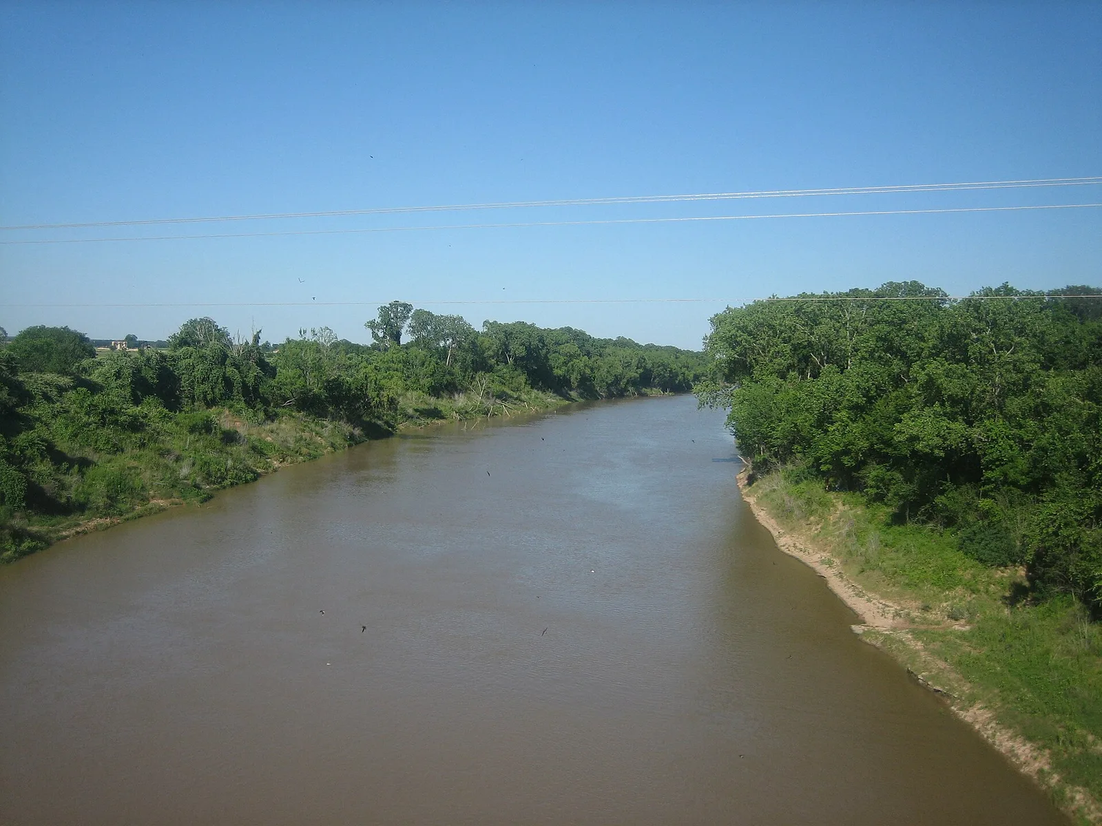 Bryan, Texas 当地景观:Brazos River west of Bryan, TX IMG 0551
