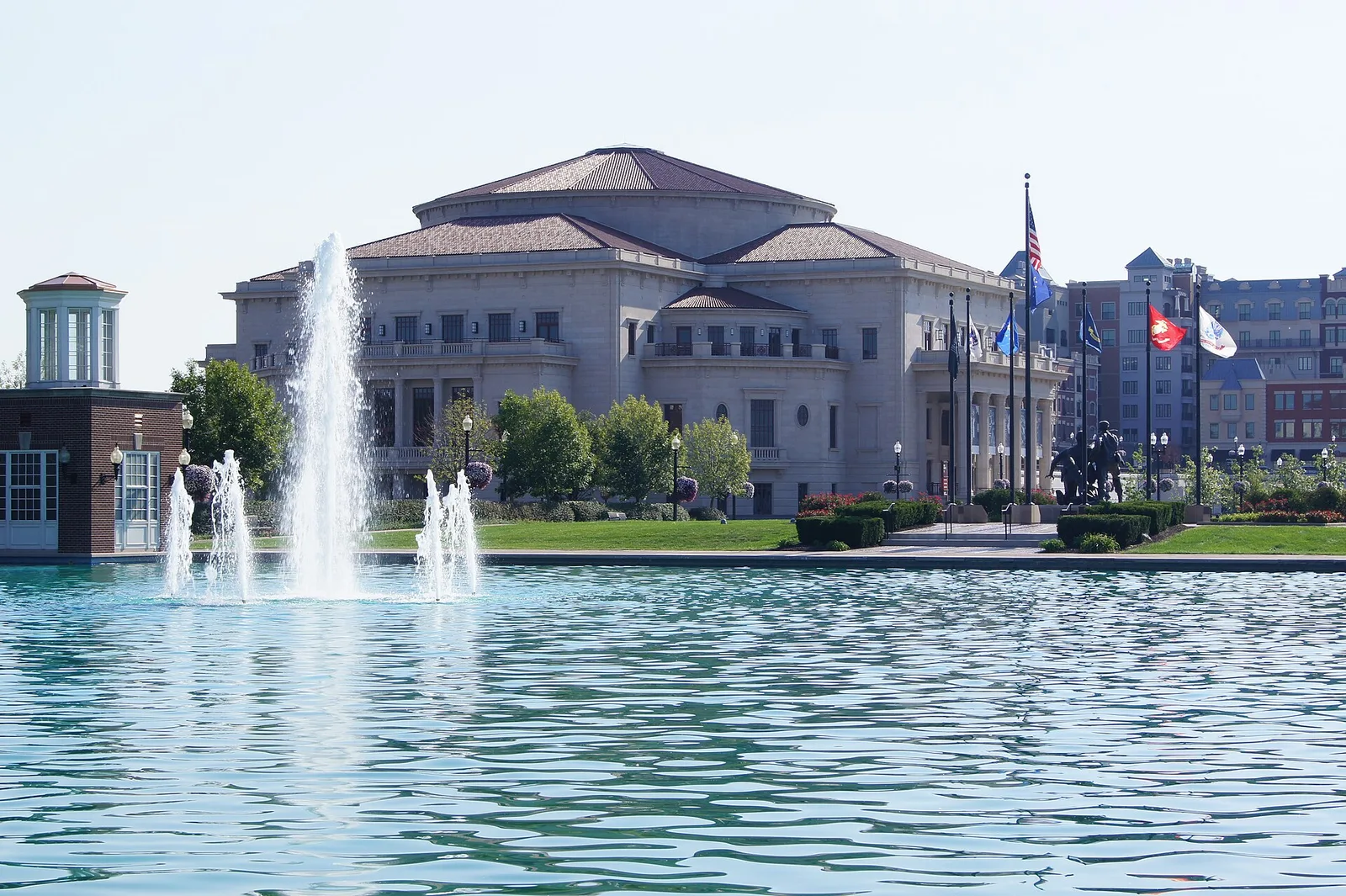 Vista de Carmel, Indiana: The Palladium