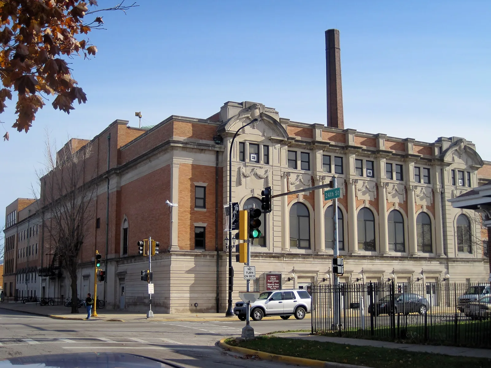 Cicero, Illinois 当地景观:J. Sterling Morton High School East Auditorium