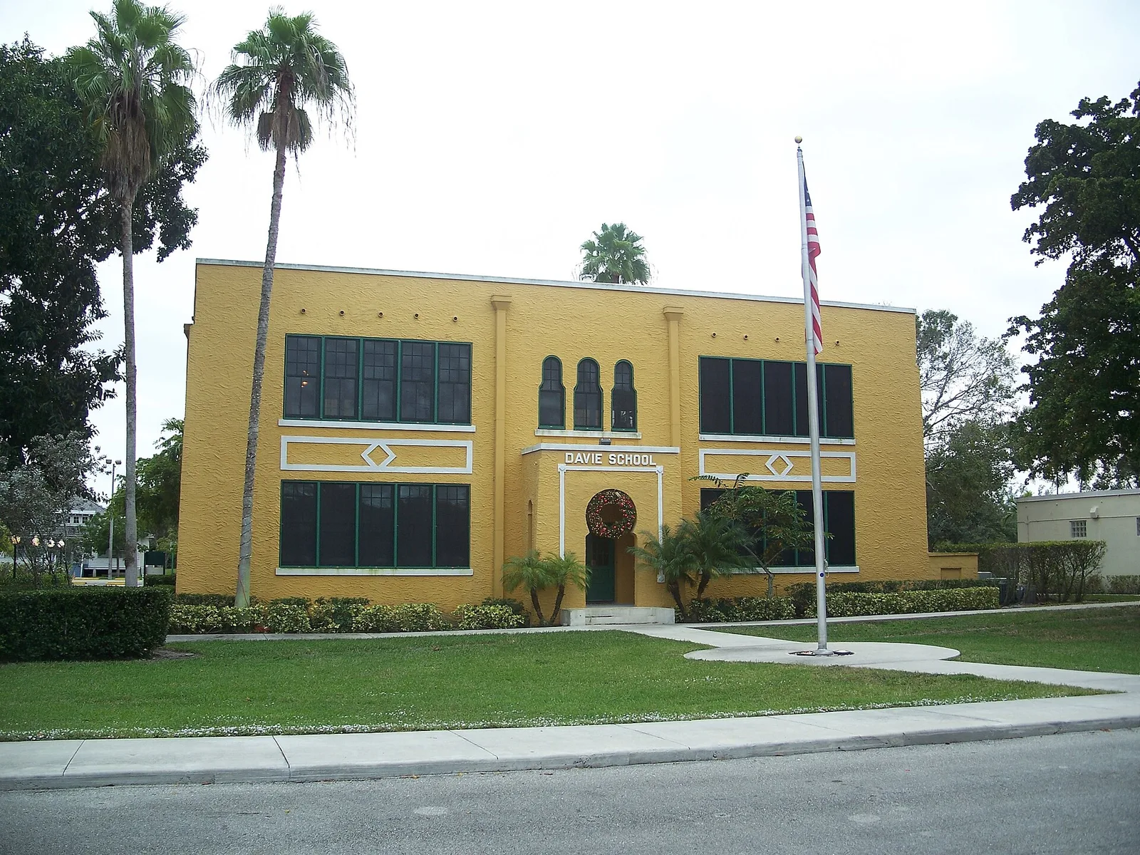 Davie, Florida 当地景观:Davie FL Davie School museum01