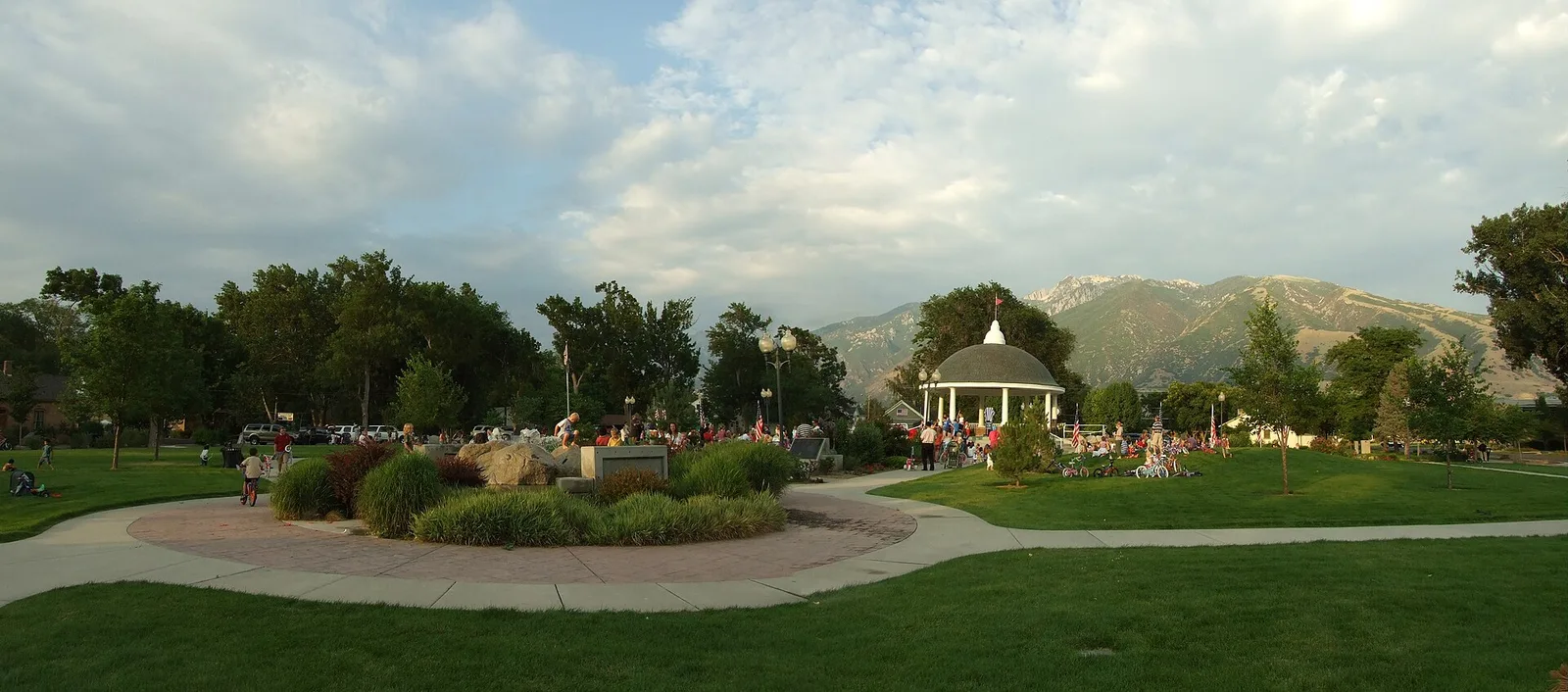 Vista de Draper, Utah: 0807 Draper Historic Park