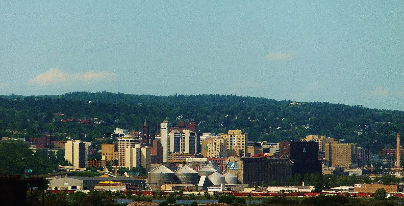 Vista de Duluth, Minnesota: Duluth Skyline