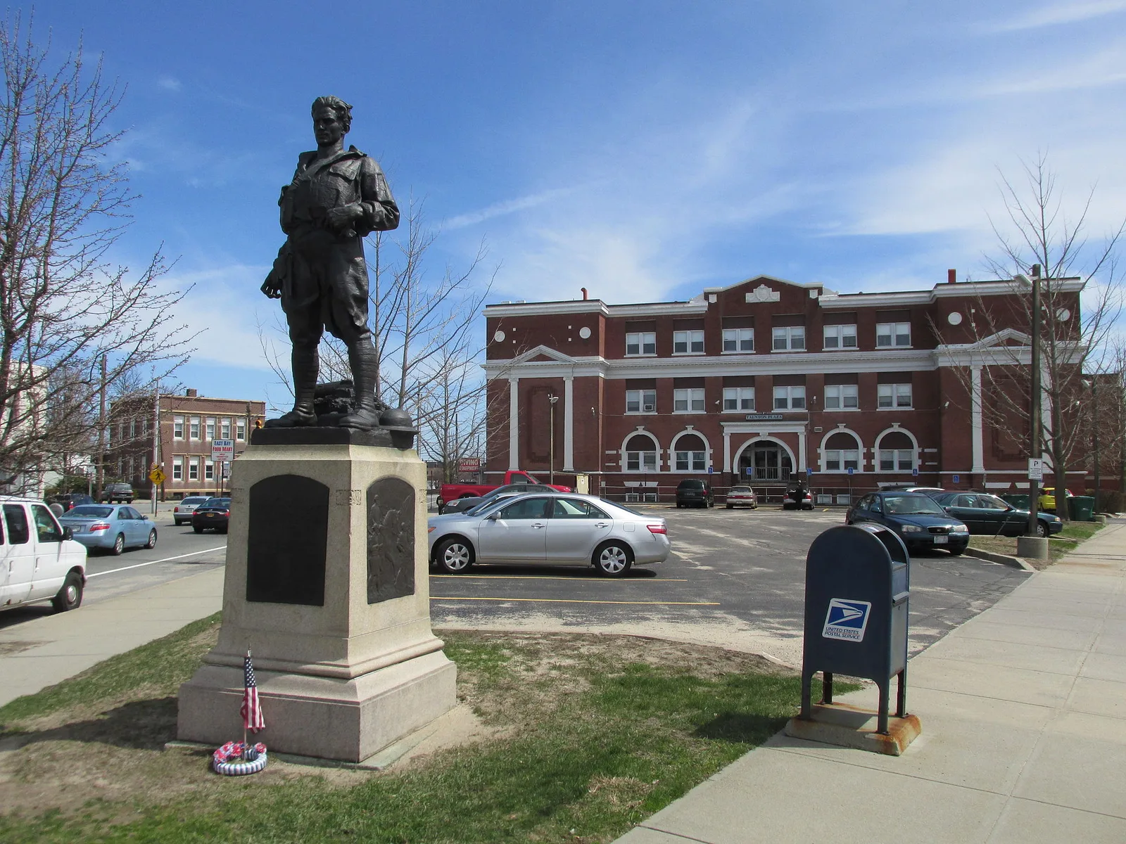 East Providence, Rhode Island: World War I Memorial and Taunton Plaza, East Providence RI