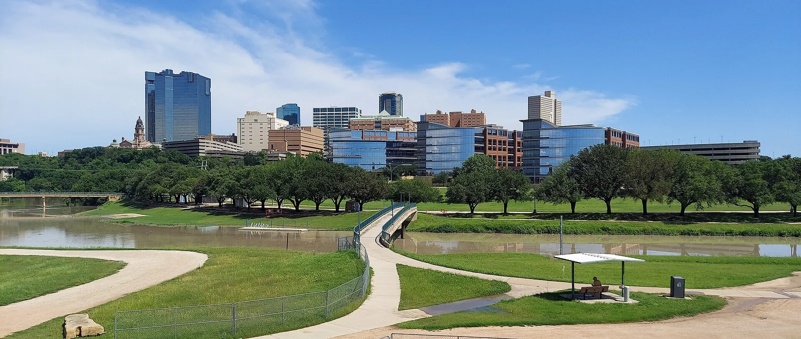 Fort Worth, Texas 当地景观:Downtown Fort Worth Skyline