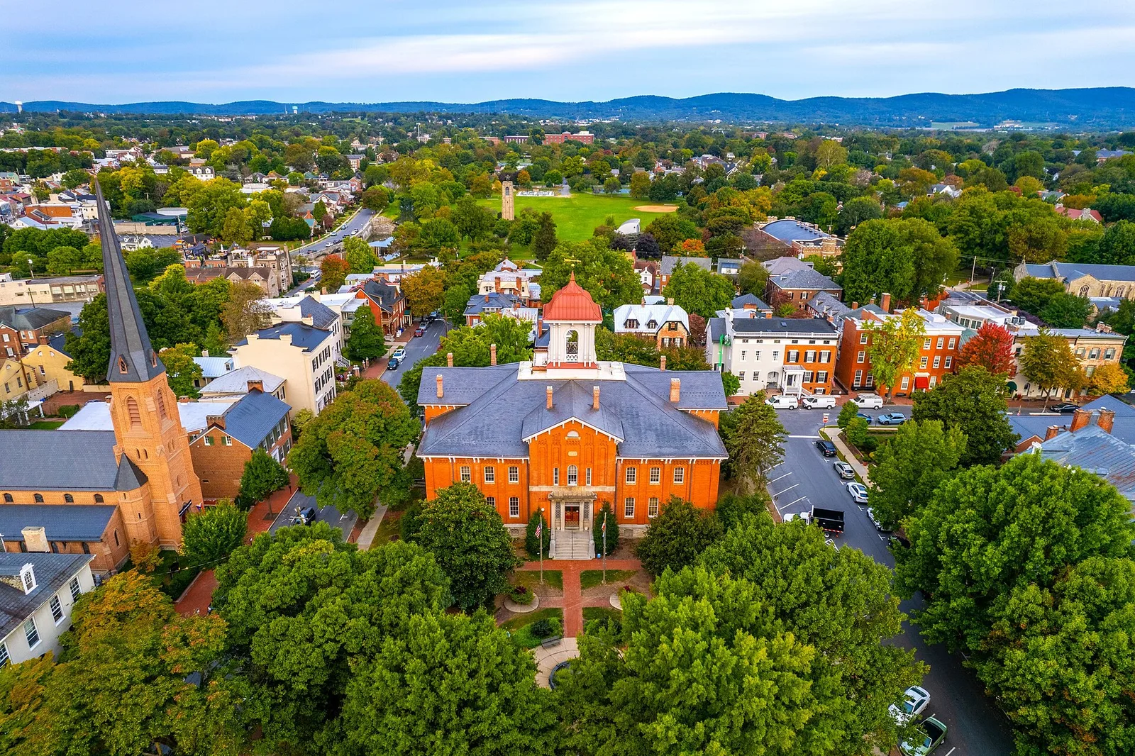 Frederick, Maryland: Frederick City Hall Aerial