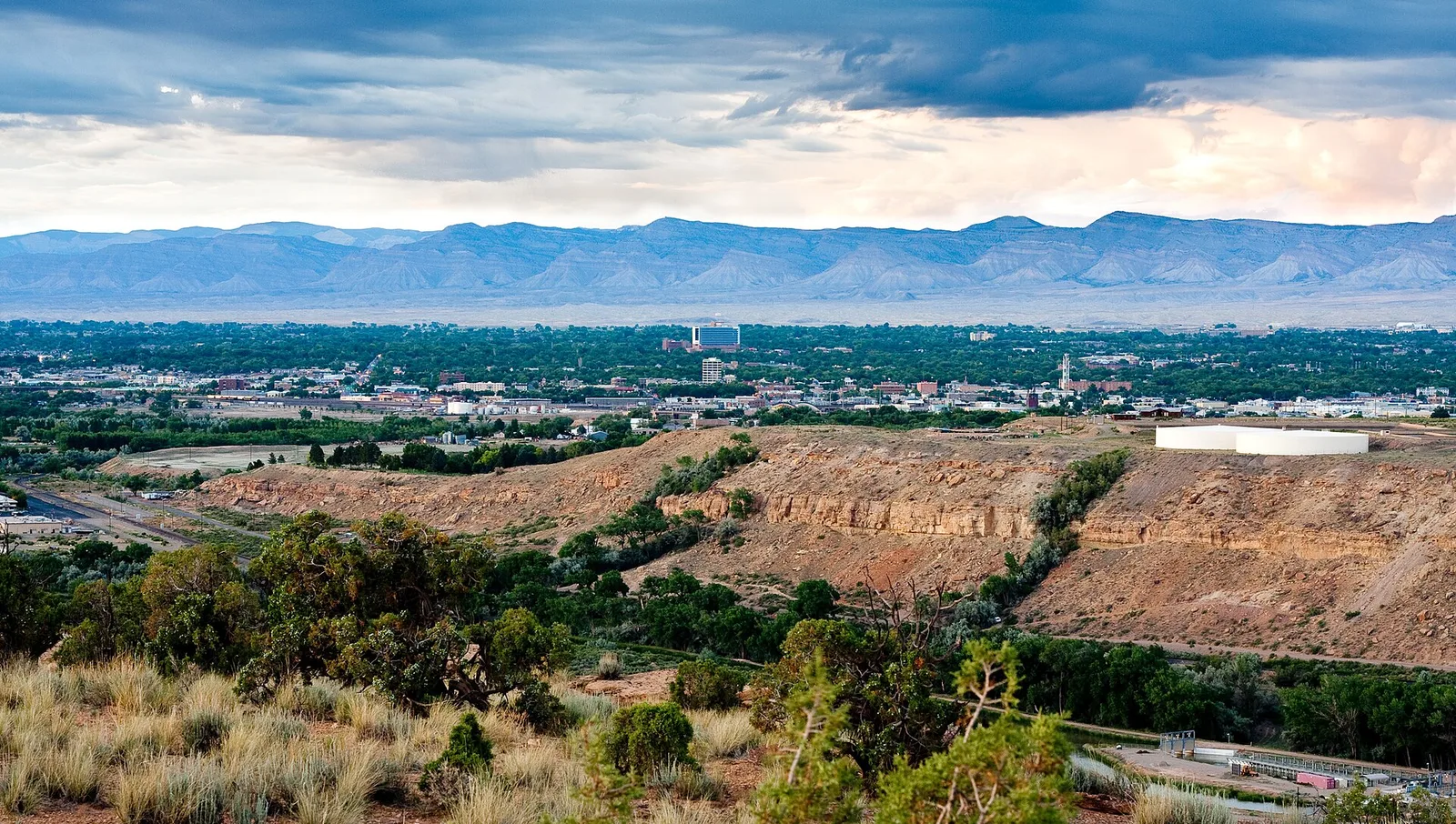 Grand Junction, Colorado 当地景观:Grand-junction-skyline