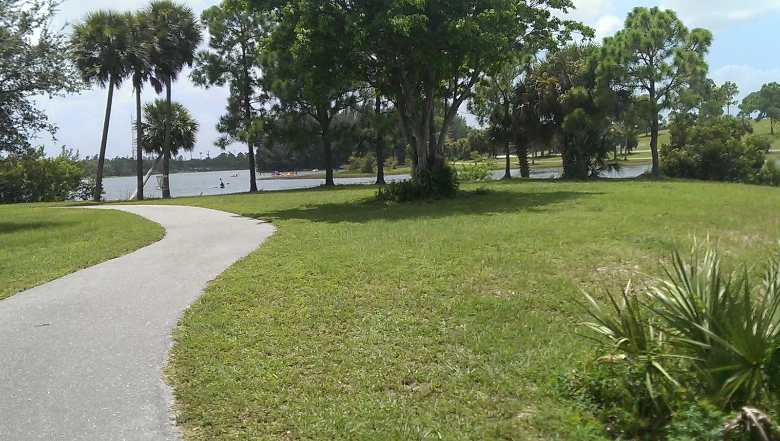 Paisaje cercano: Okeeheelee Park, condado de Palm Beach.