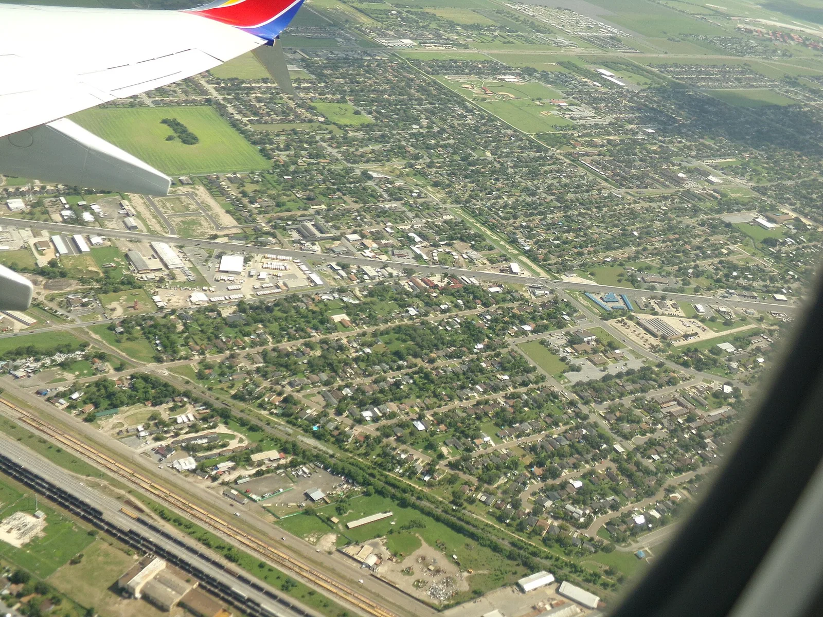Harlingen, Texas 当地景观:Aerial View Of The Northern Part Of Harlingen, TX 08202022 4