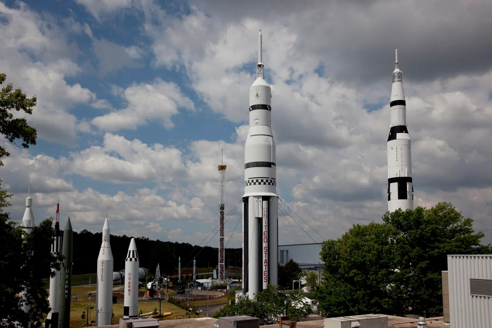 Huntsville, Alabama 当地景观:The U.S. Space & Rocket Center, Huntsville, Alabama LCCN2010639646