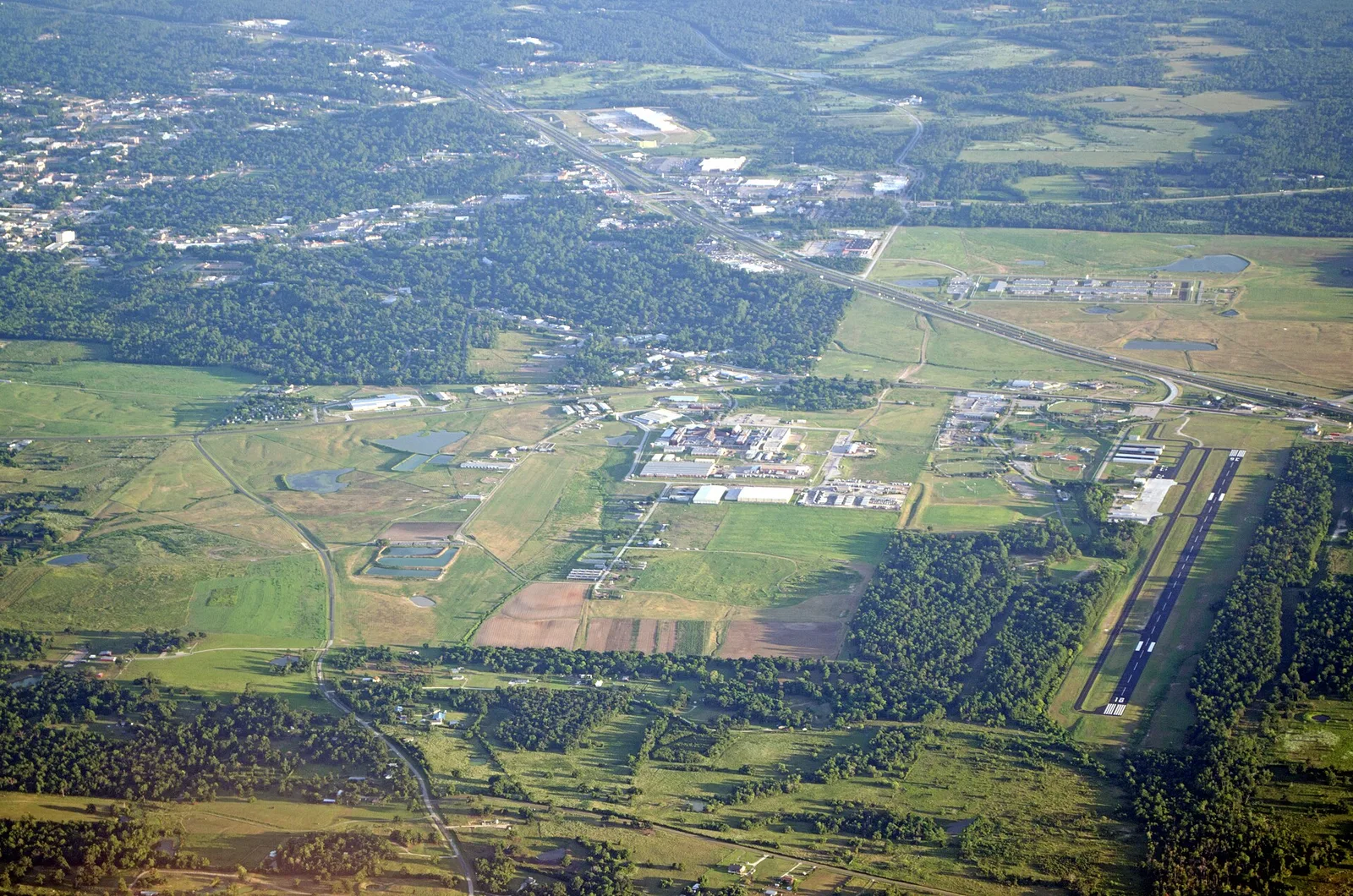 Vista de Huntsville, Texas: Kutsaerial