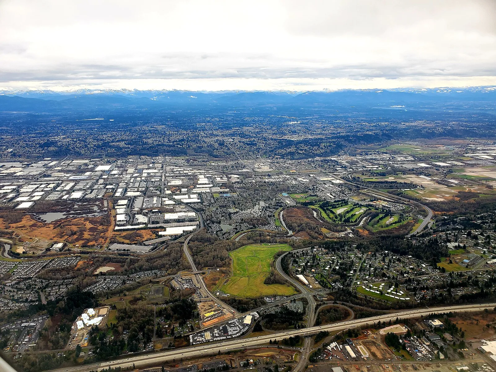 Kent, Washington: Kent Washington Above