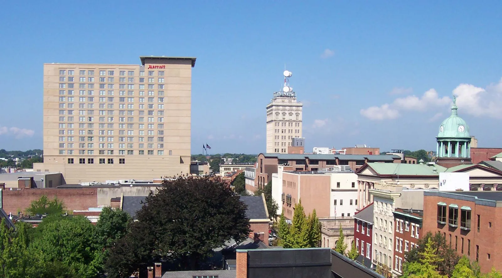 Vista de Lancaster, Pennsylvania: Lancaster Pennsylvania downtown