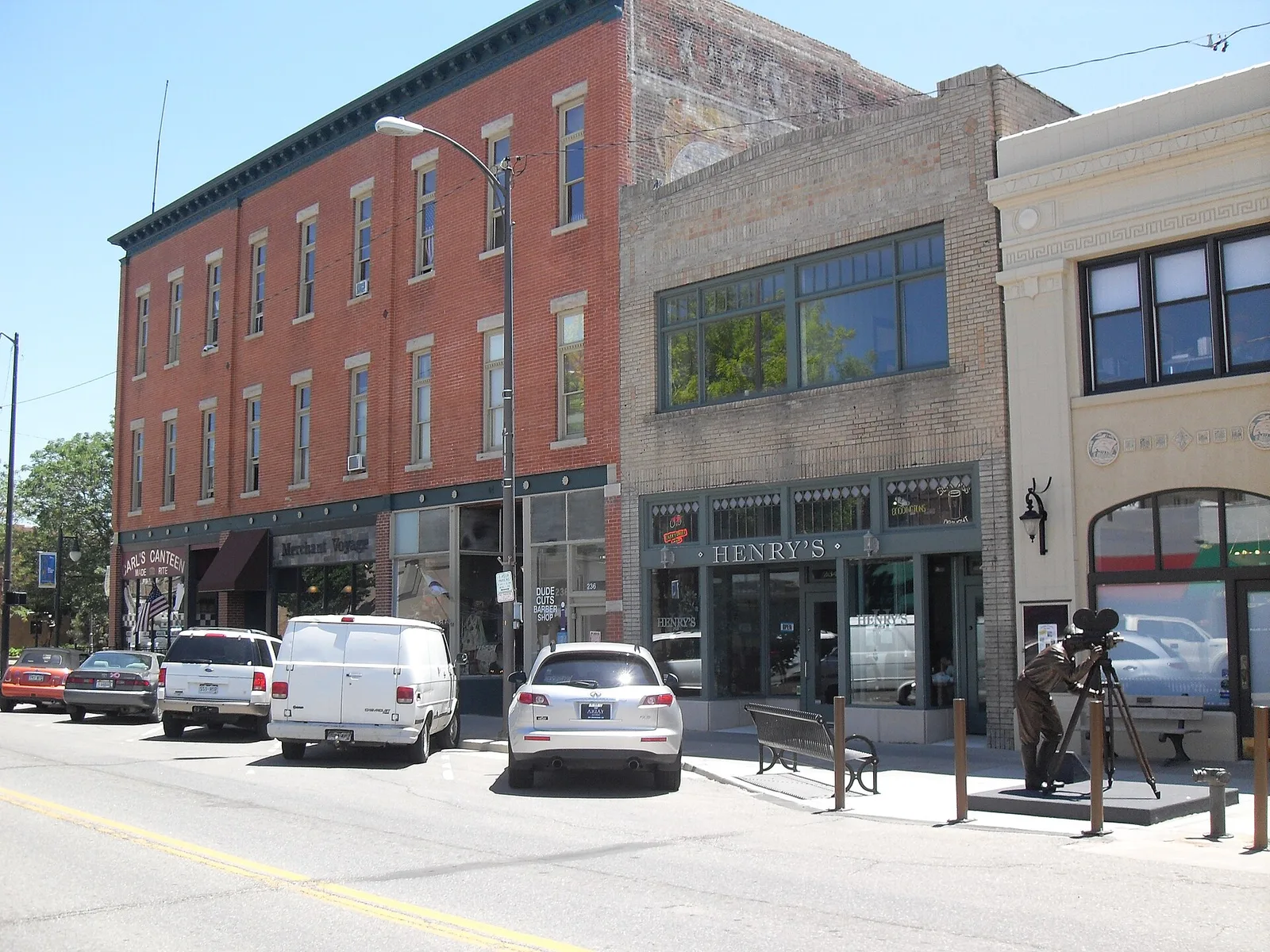 Vista de Loveland, Colorado: 4th-Street-Loveland-CO