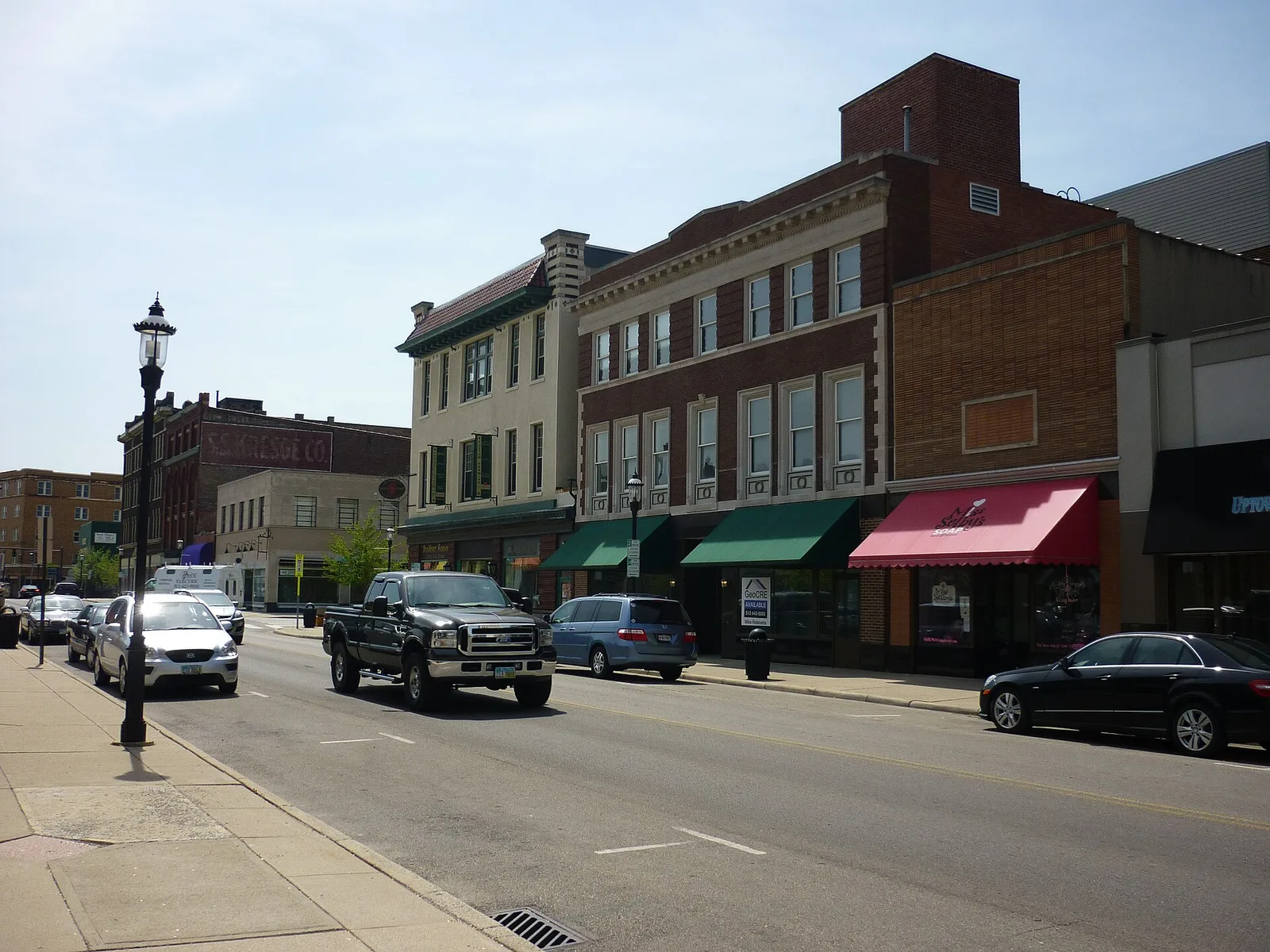 Middletown, Ohio 当地景观:Middletown Butler Warren County Ohio USA Downtown