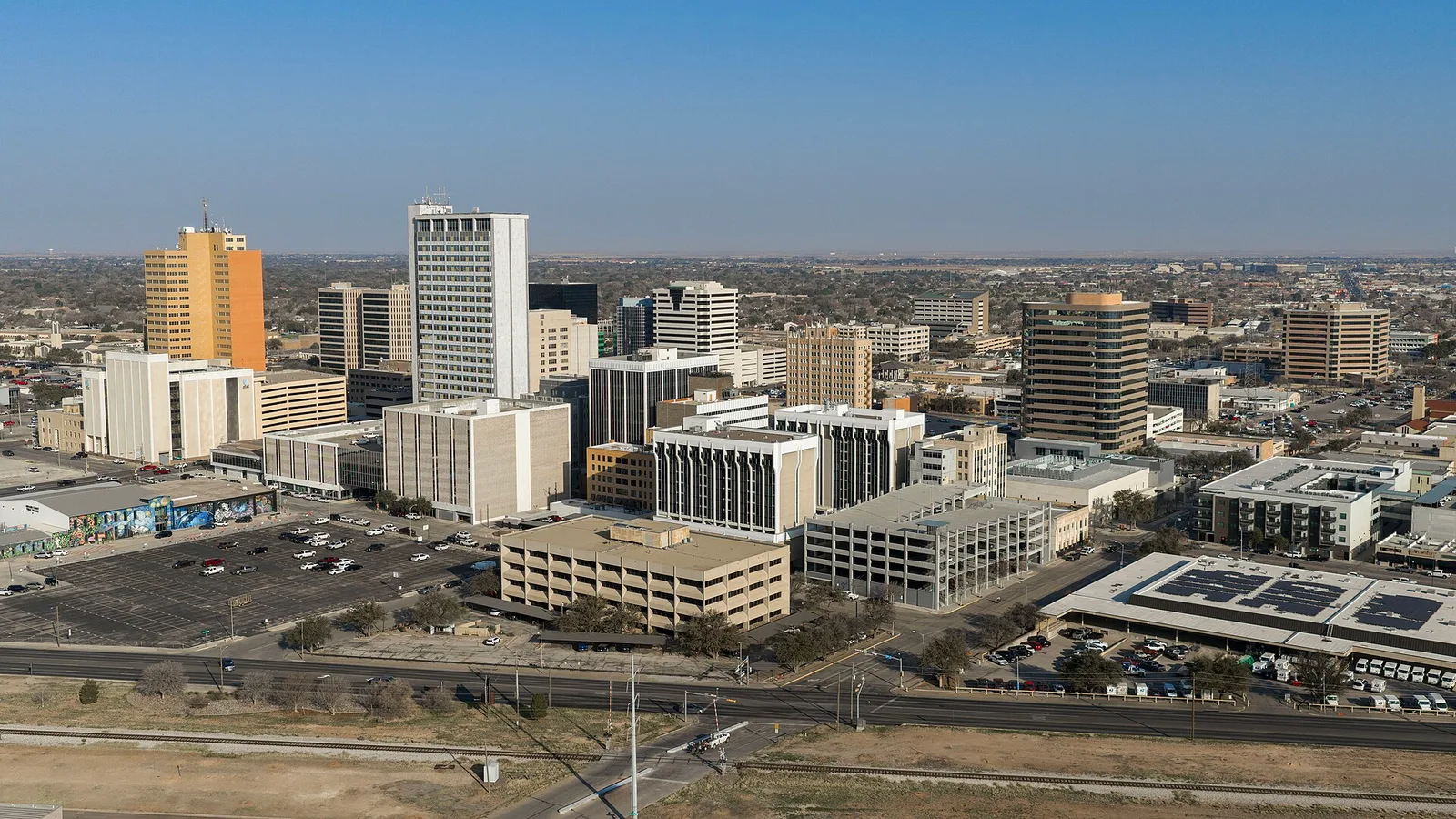 Midland, Texas 当地景观:Midland, TX skyline (cropped)