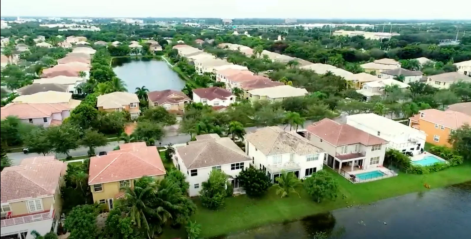 Miramar, Florida 当地景观:Miramar, Florida neighborhood