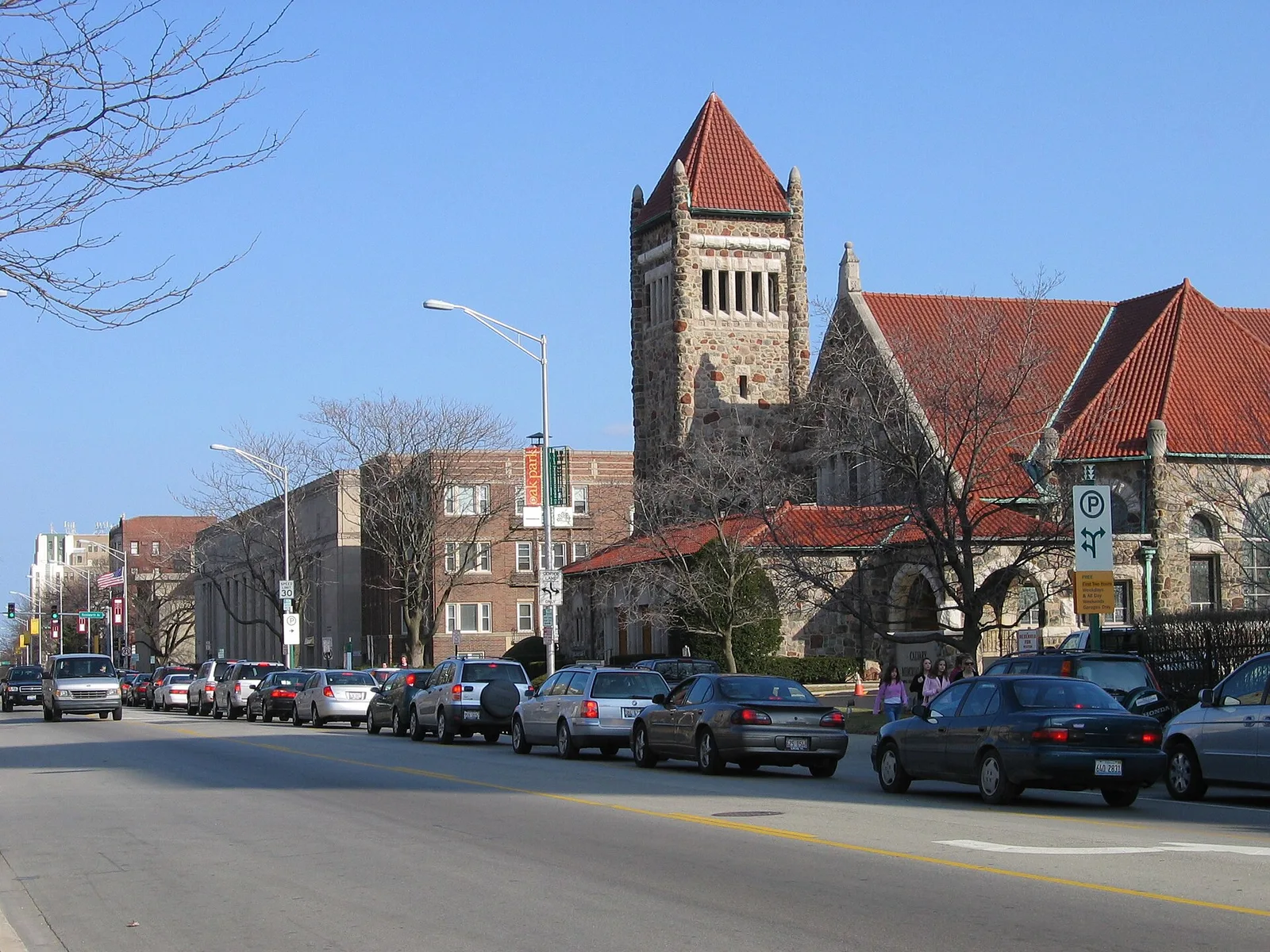 Oak Park, Illinois 当地景观:Oak park lake street