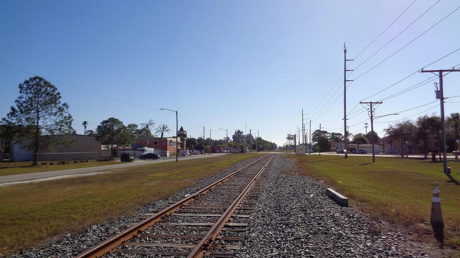 Vista de Pinellas Park, Florida: CSX Clearwater Subdivision - Pinellas Park, Florida