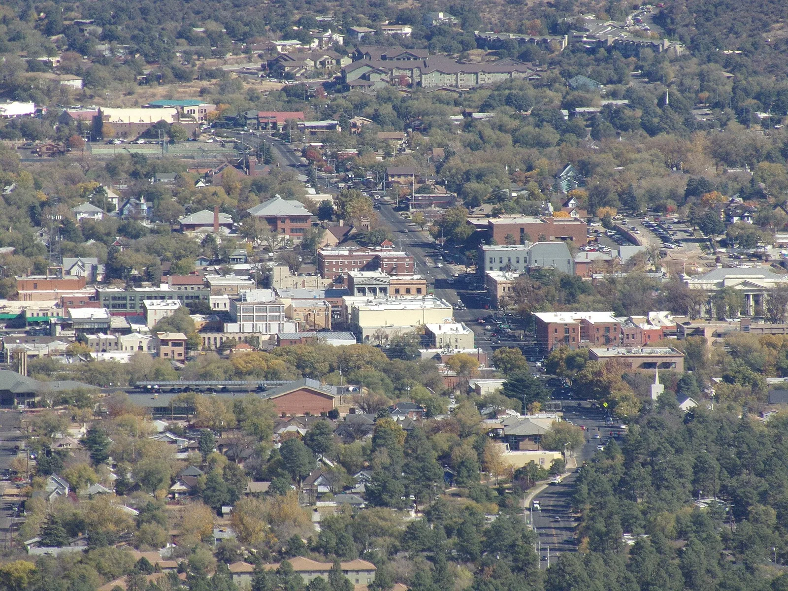 Vista de Prescott, Arizona: Downtown Prescott, Arizona