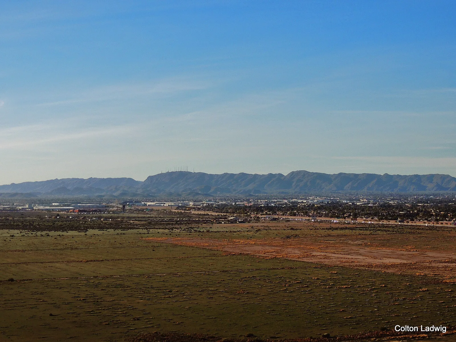Queen Creek, Arizona: South Mountain from Queen Creek - panoramio
