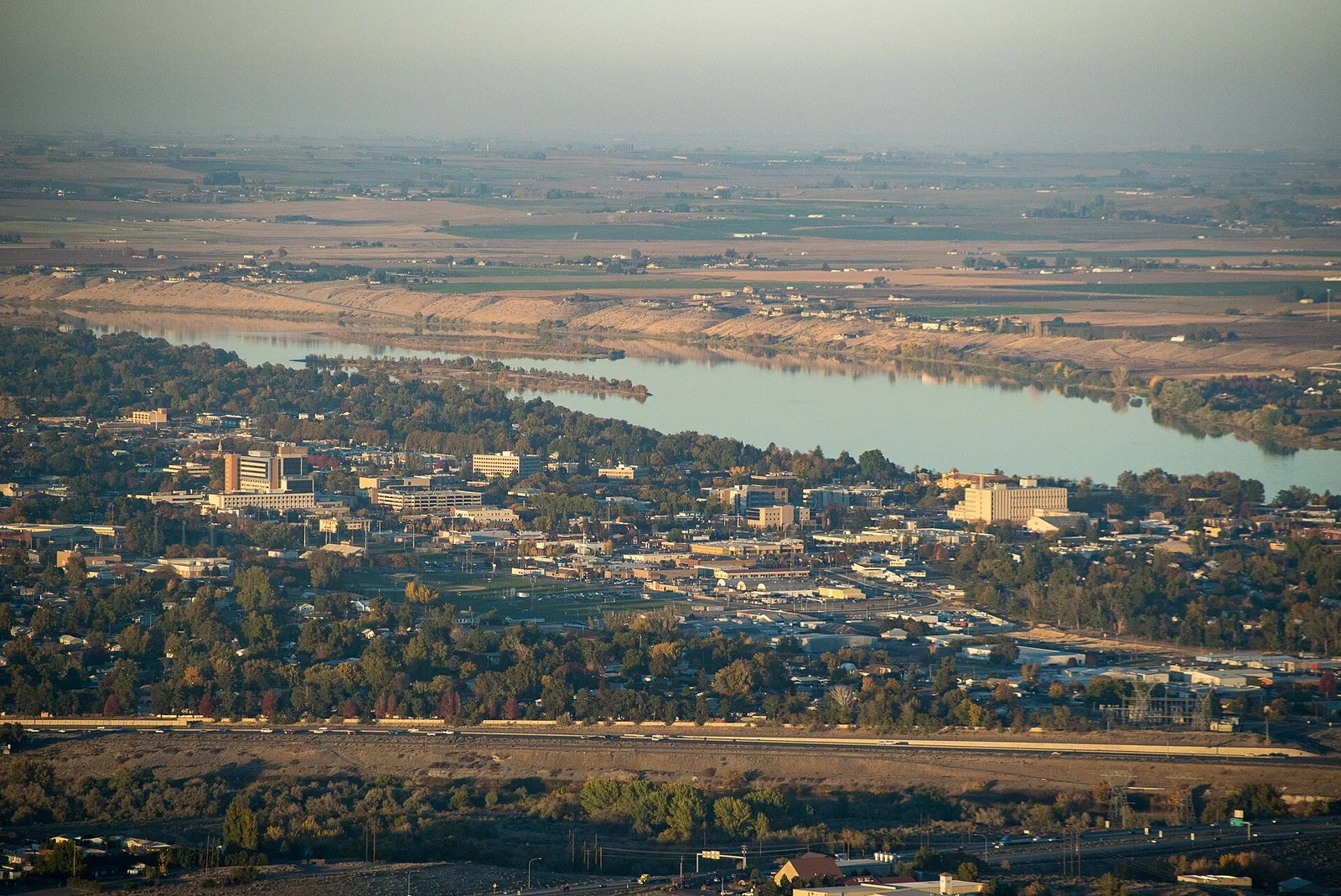 Vista de Richland, Washington: Downtown Richland