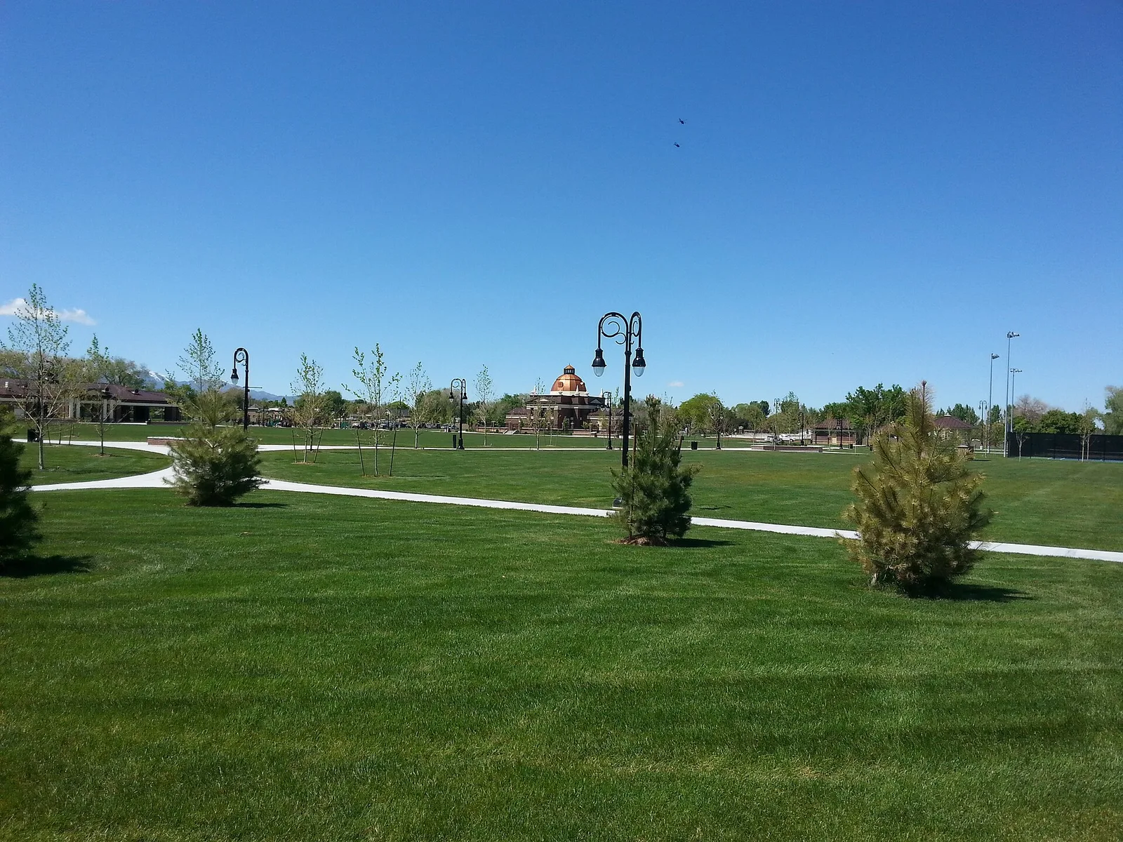 Vista de Riverton, Utah: Riverton City Park in Riverton Utah