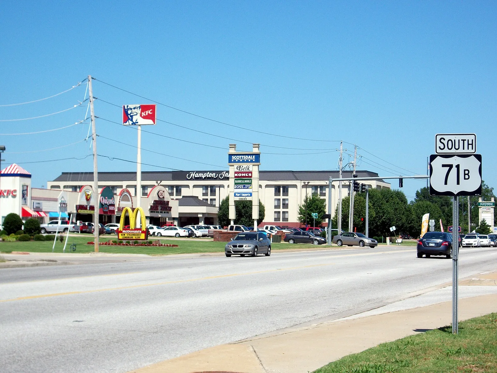 Rogers, Arkansas: US 71B in Rogers