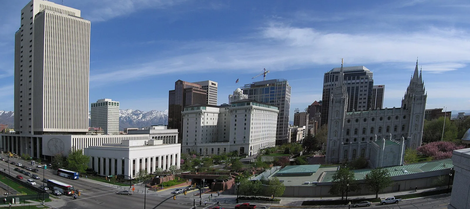 Salt Lake City, Utah 当地景观:Salt Lake City pan 1