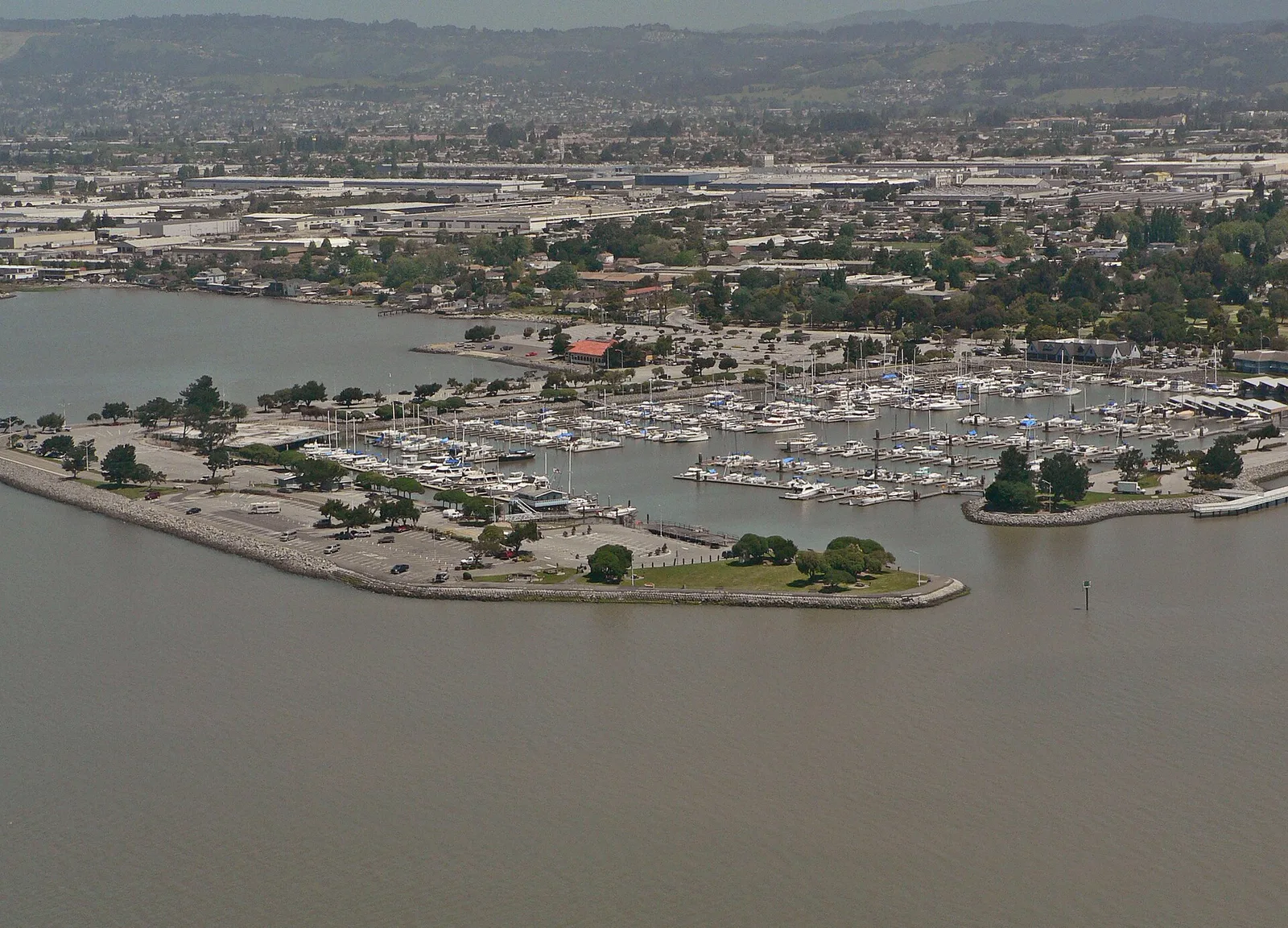 Vista de San Leandro, California: San Leandro Marina 07830