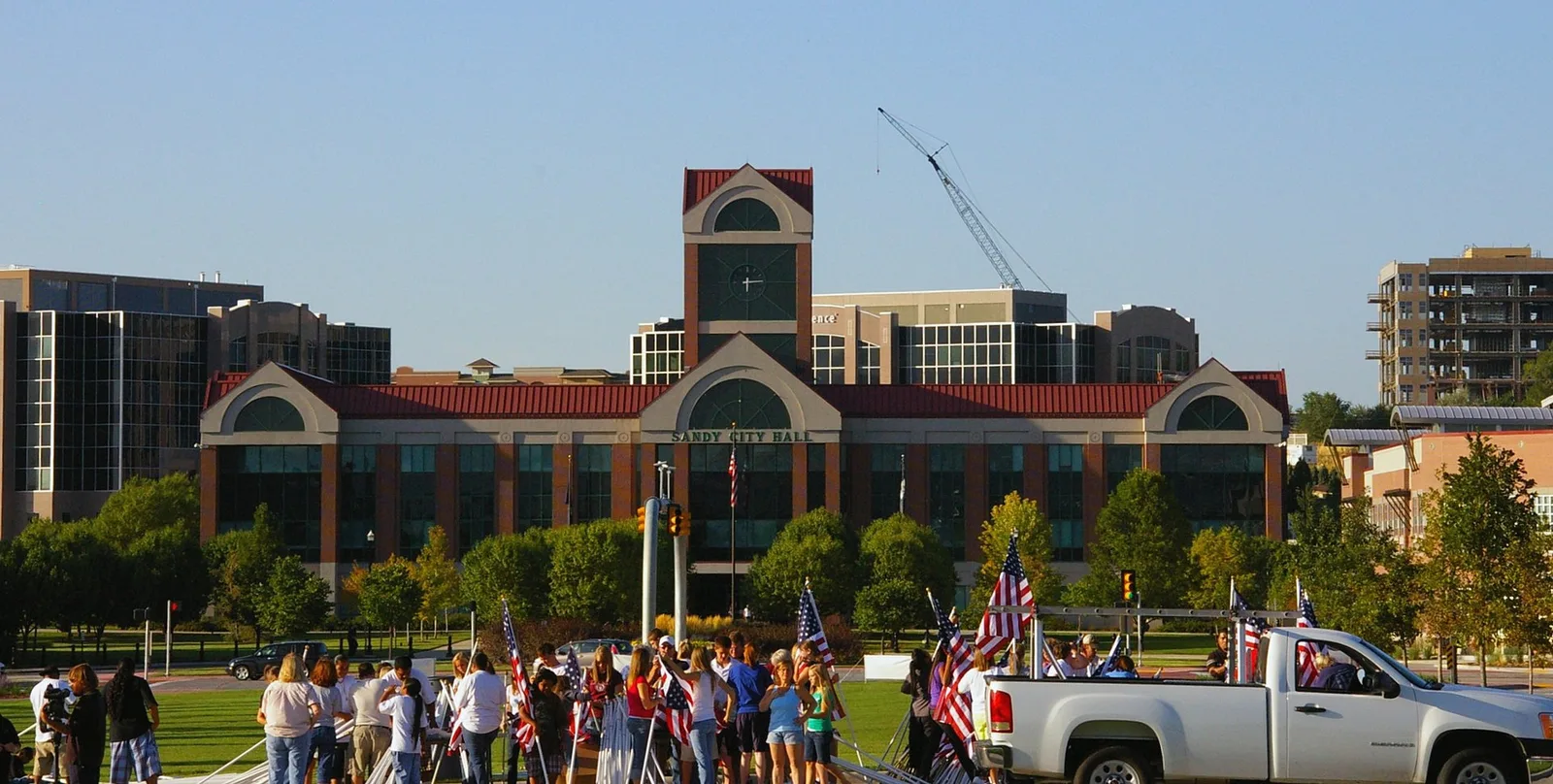 Sandy, Utah 当地景观:Sandy, Utah city hall