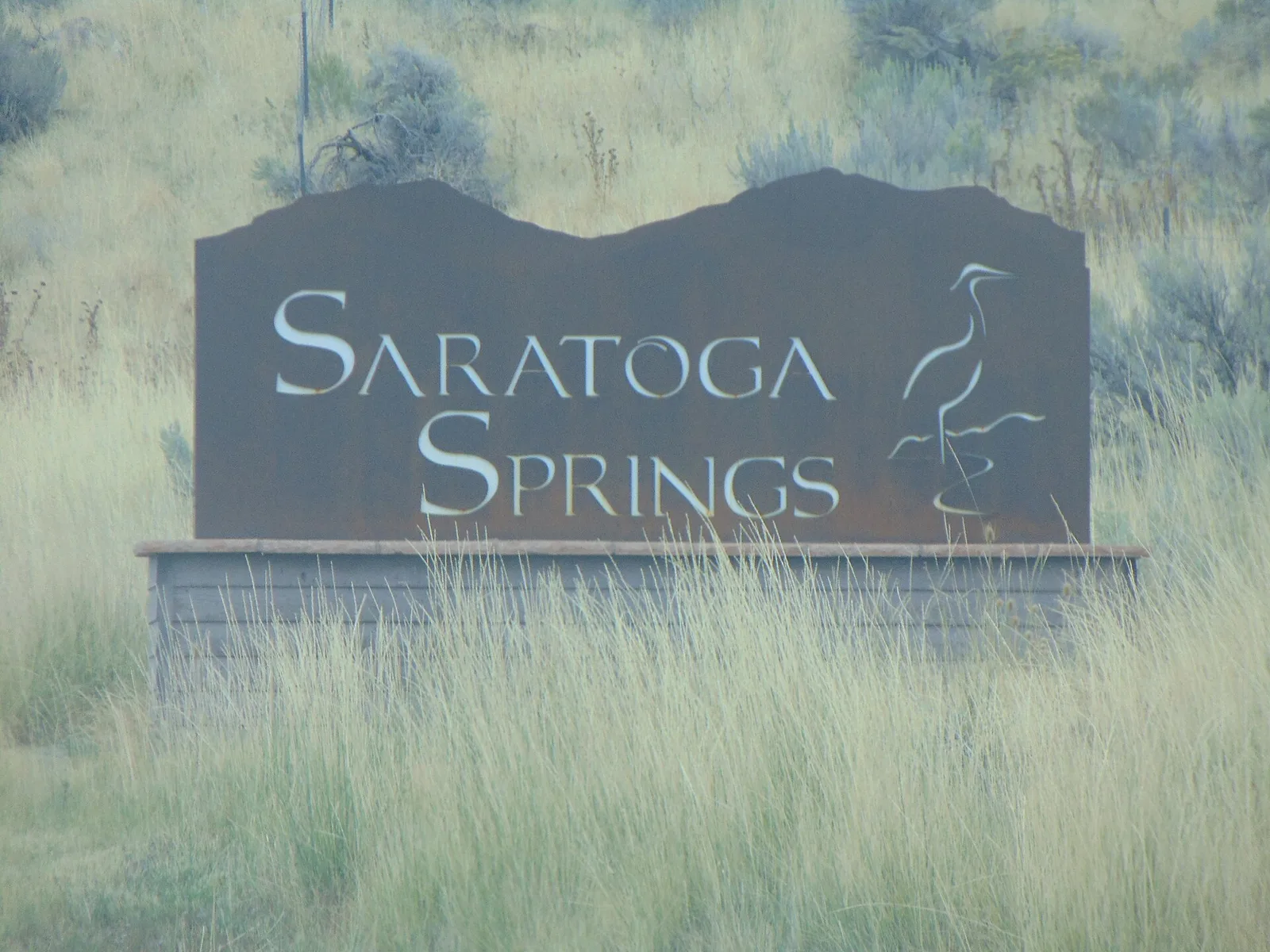 Saratoga Springs, Utah: Saratoga Springs signs on SR-68 in Saratoga Springs, Utah, Oct 16