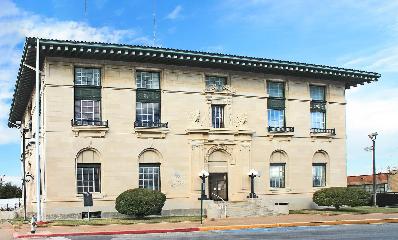 Sherman, Texas 当地景观:Shermancourthouse1